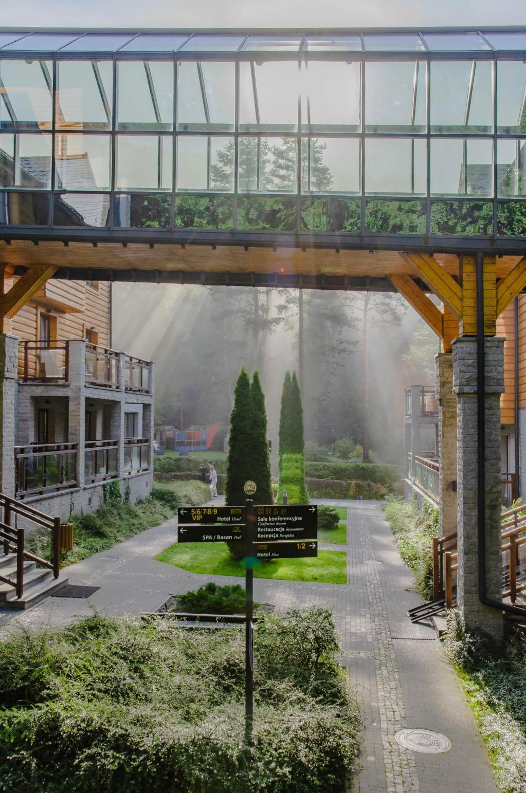 Property building in Hotel Czarny Potok Resort SPA & Conference