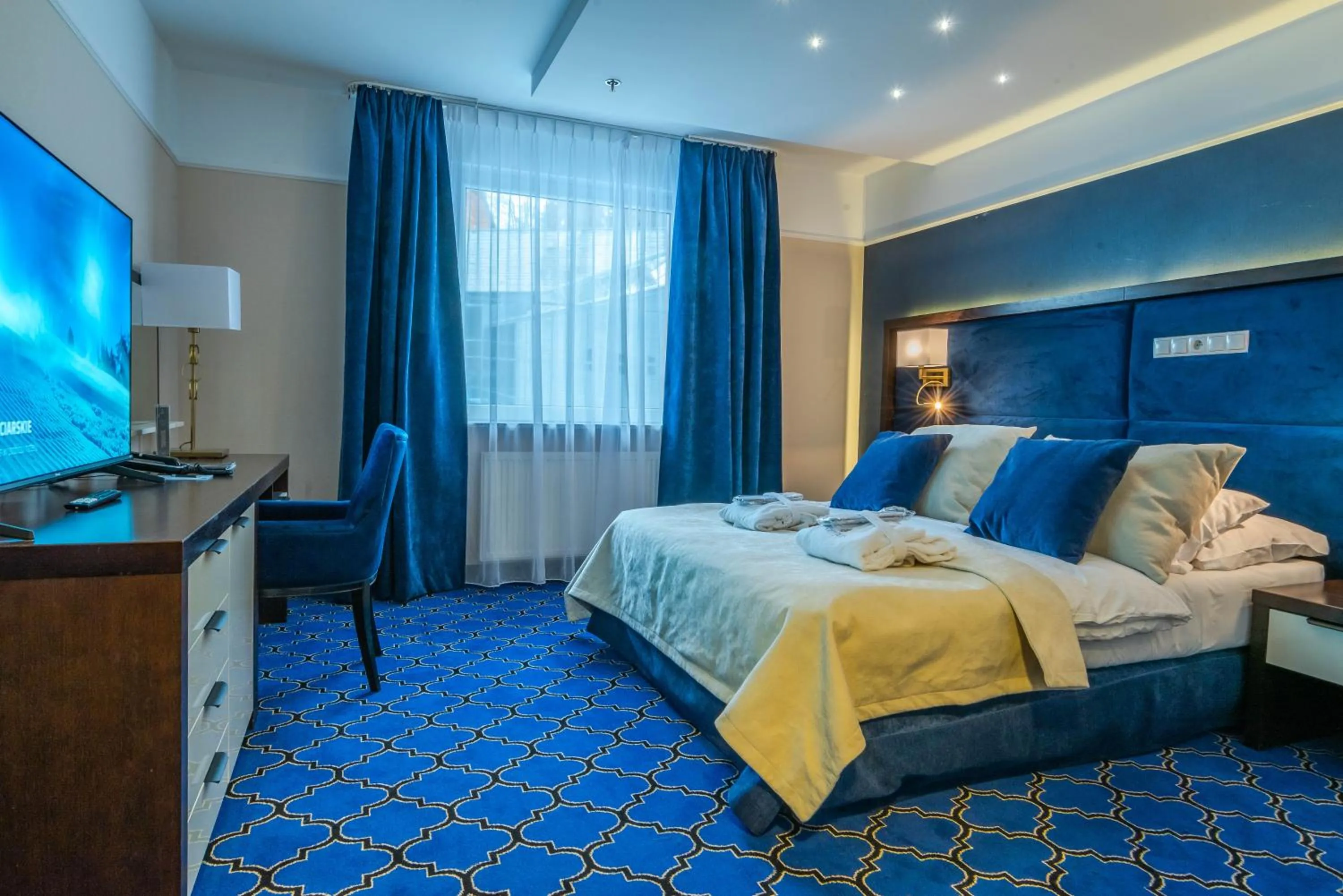 Bedroom, Bed in Hotel Czarny Potok Resort SPA & Conference