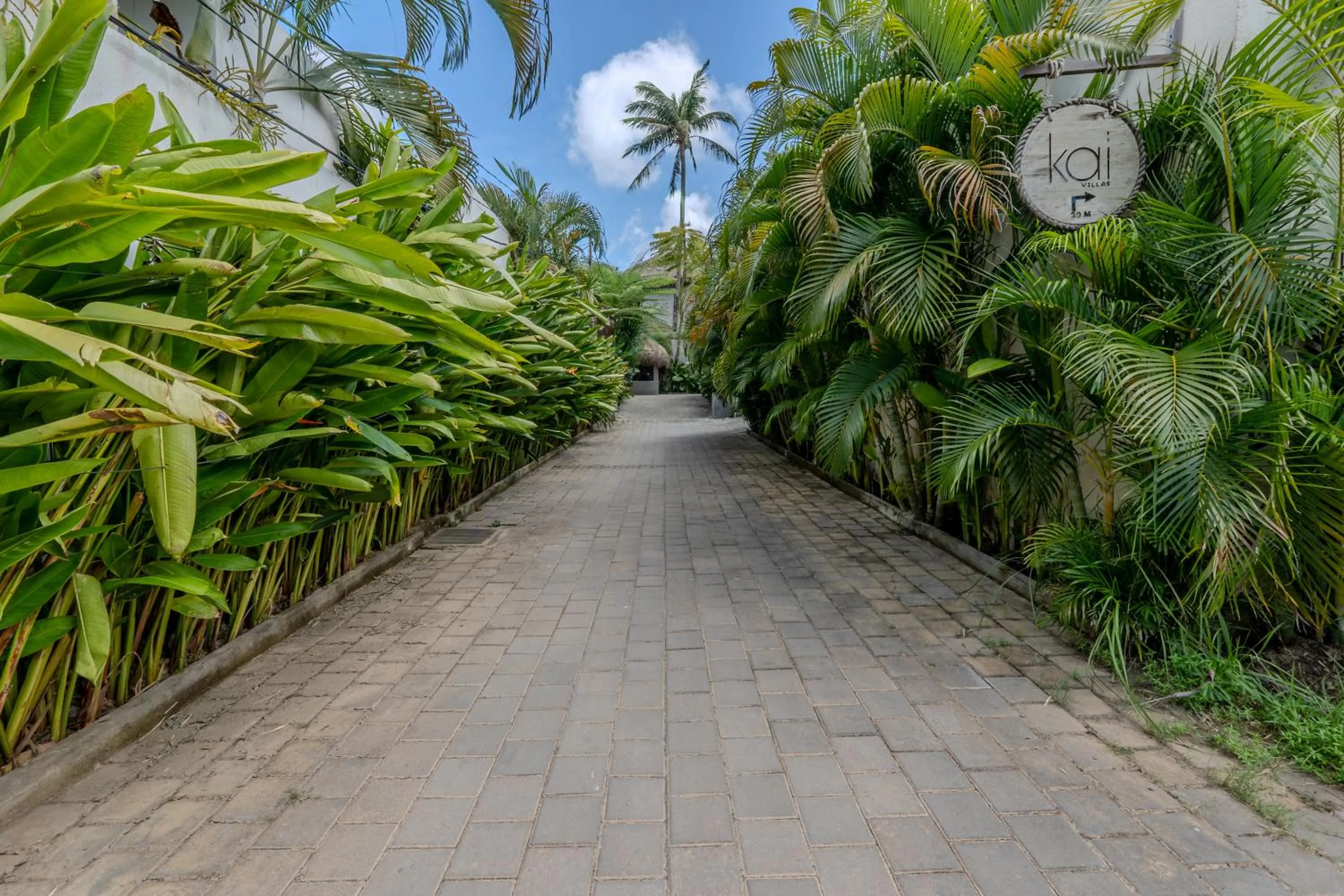 Street view in Kai Villas Lombok