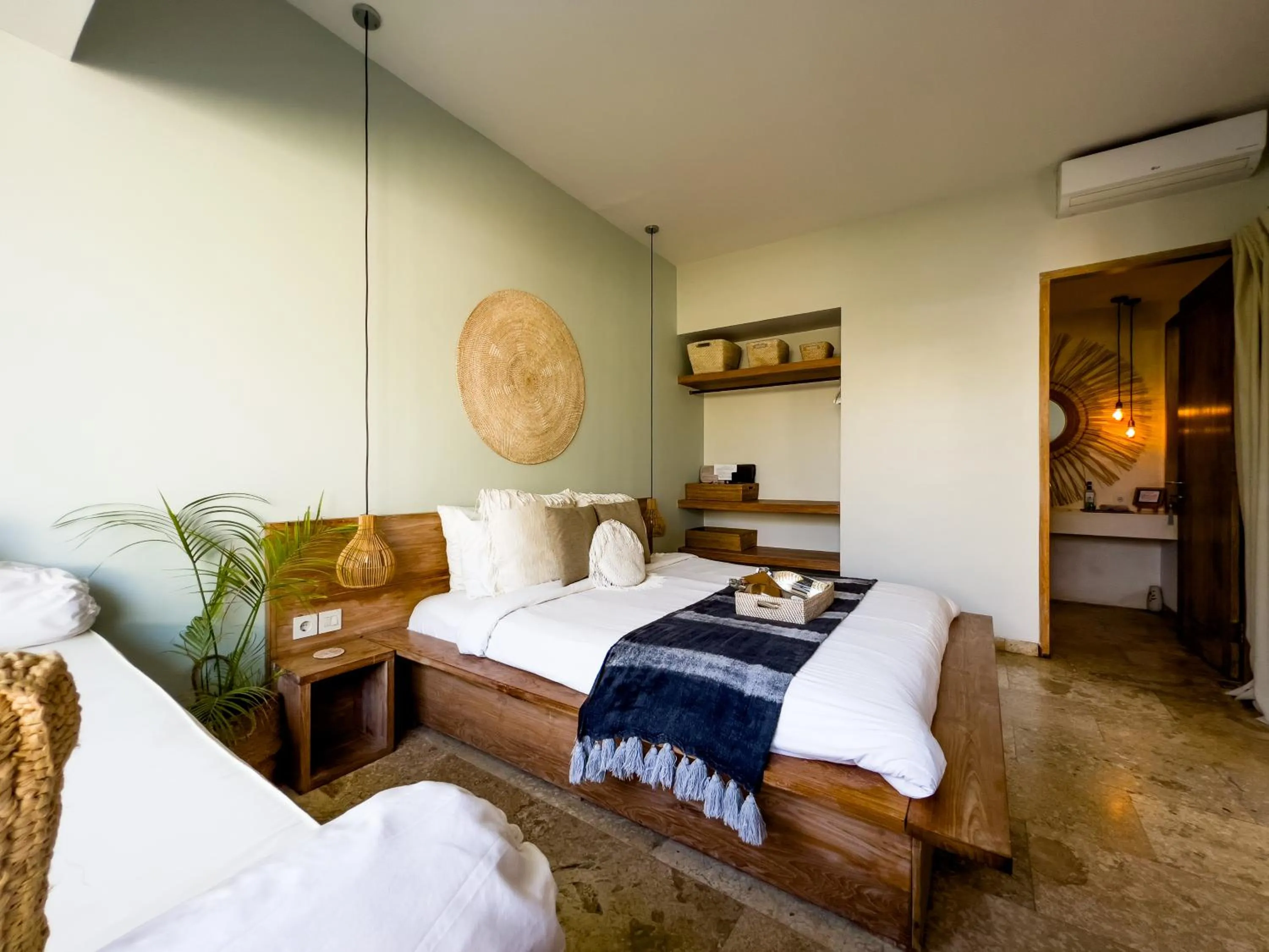 Bed in Kai Villas Lombok