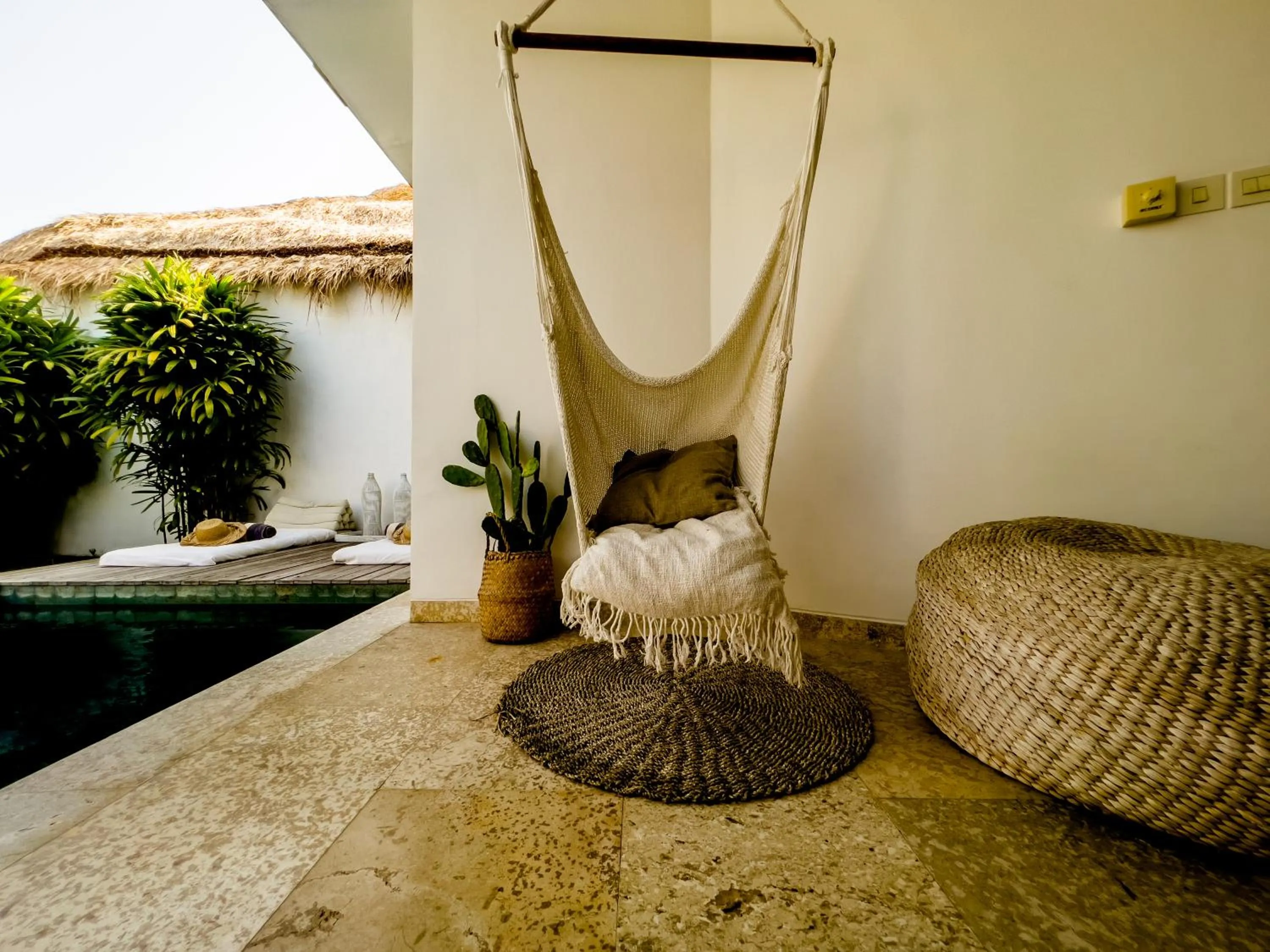 Living room in Kai Villas Lombok