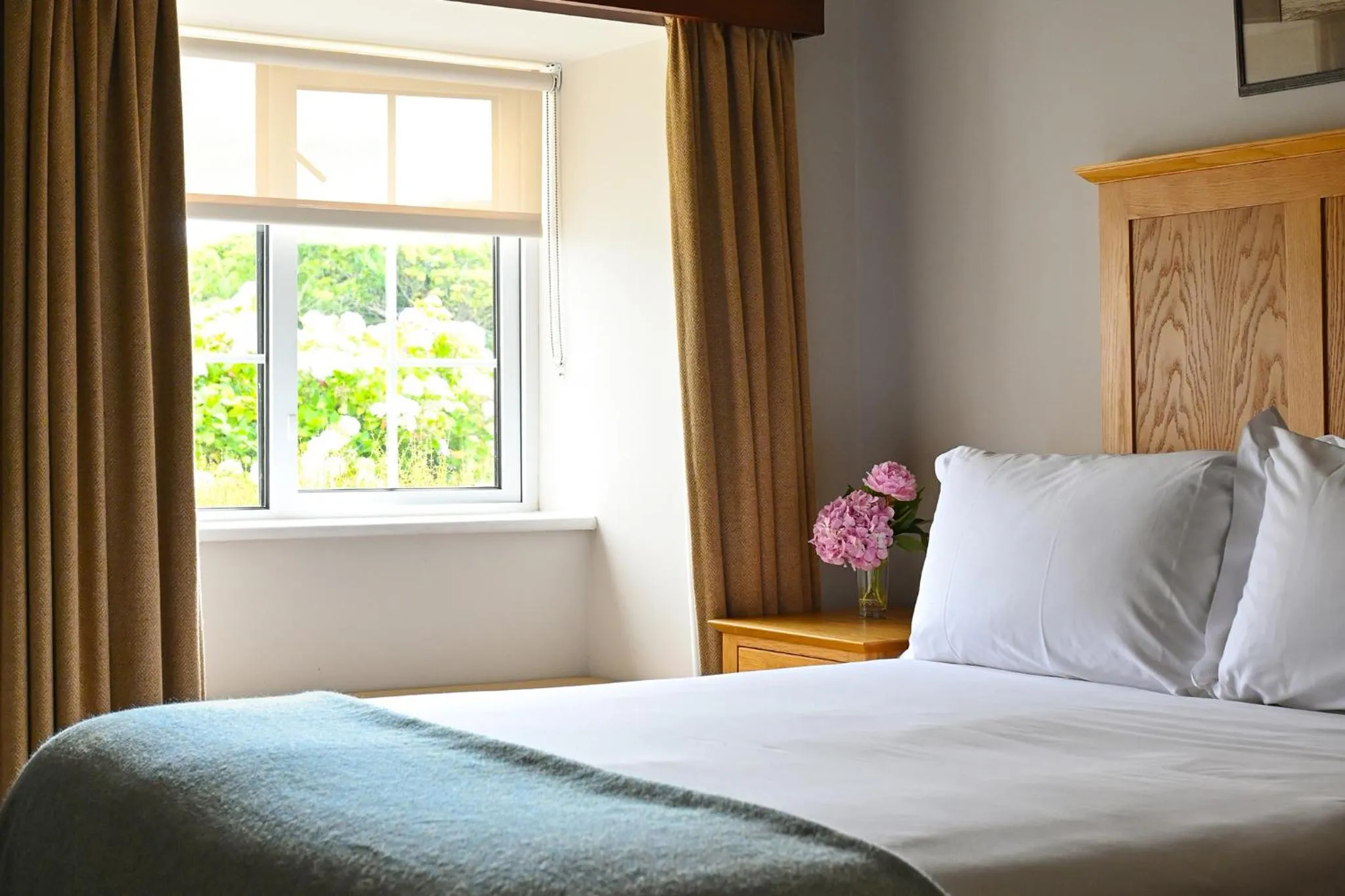 Bed in Renvyle House Hotel & Resort