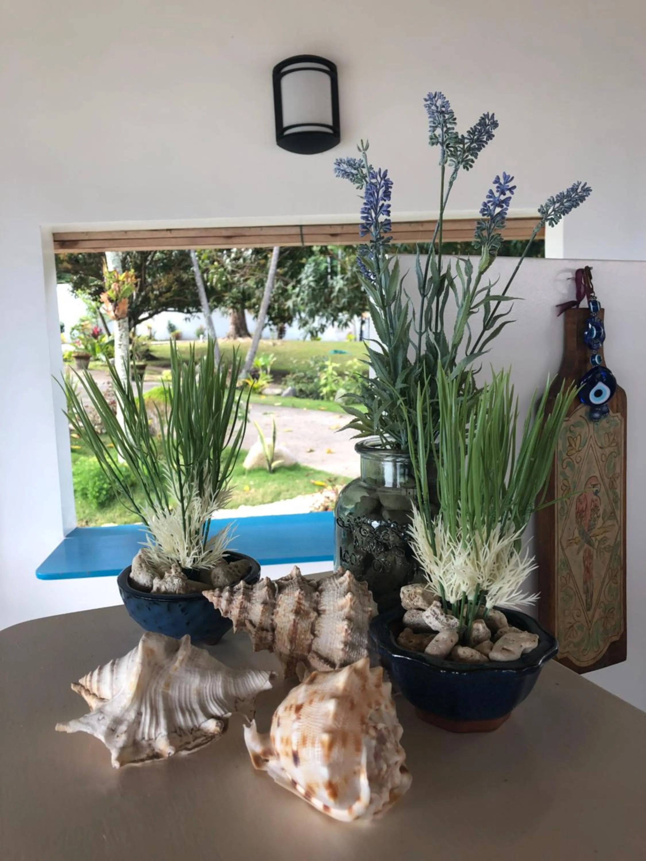 Decorative detail in Wuthering Heights Bed & Breakfast by the Sea