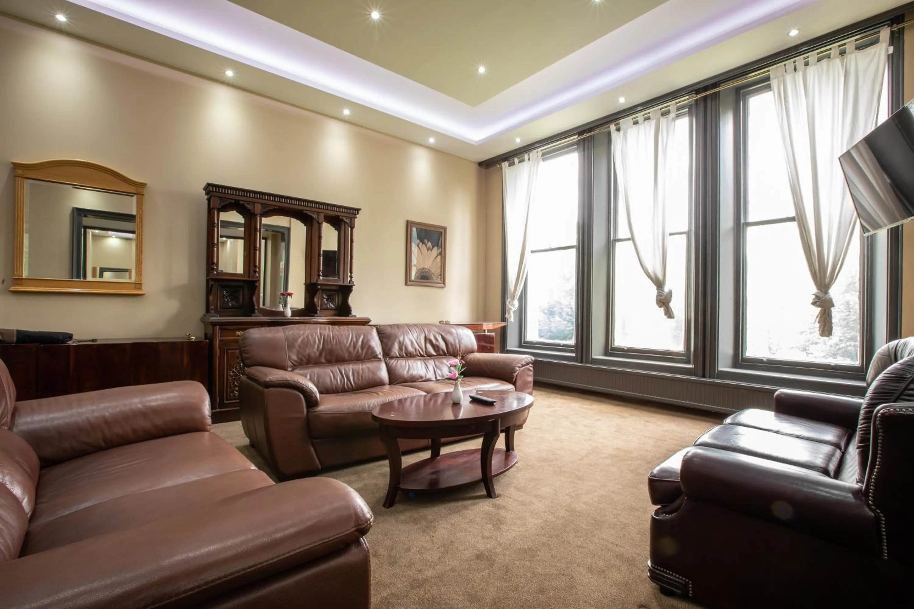 Living room in Grainger House Hotel