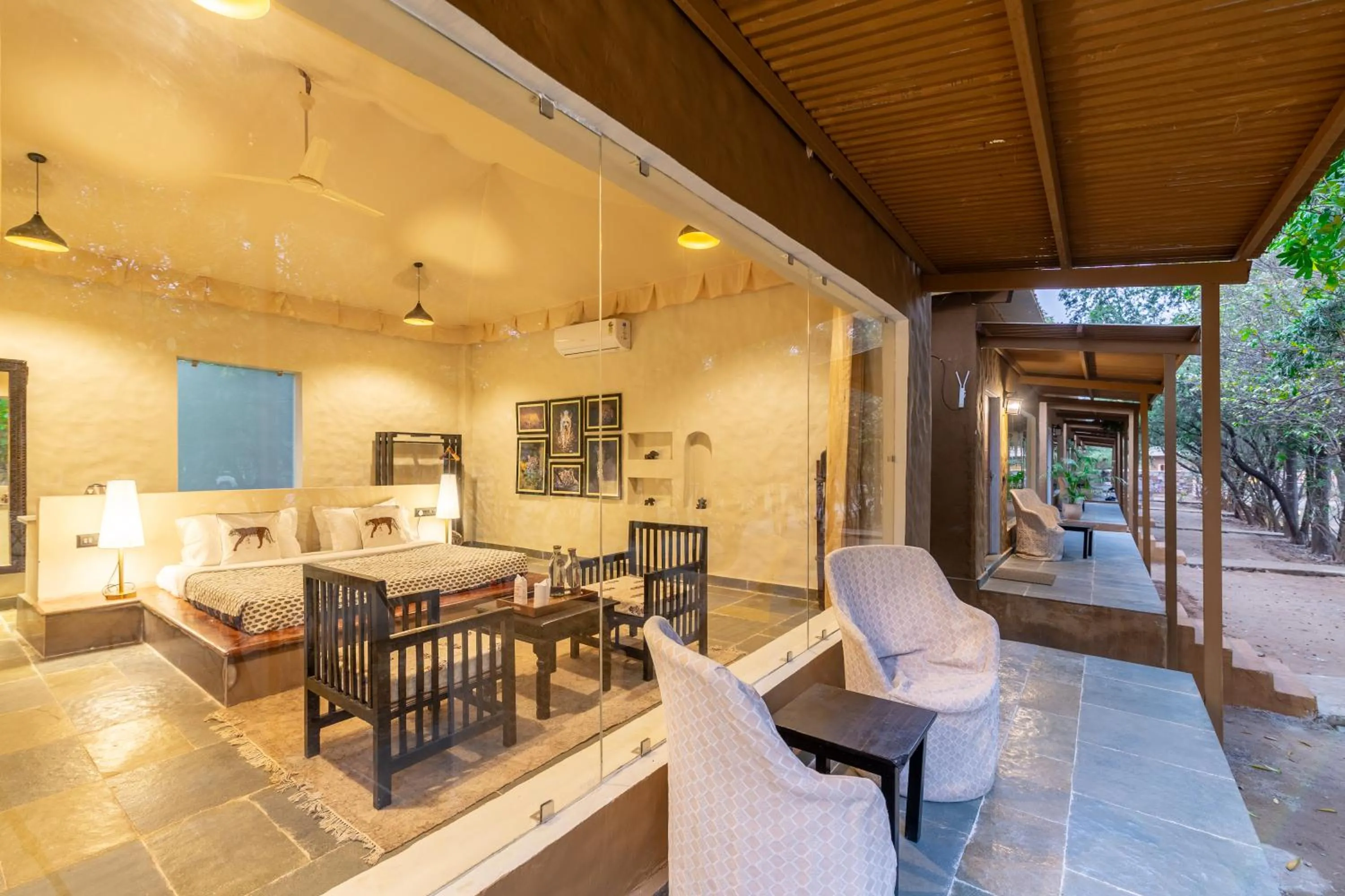 Garden View Villa - single occupancy in Ranthambore Tiger Machan