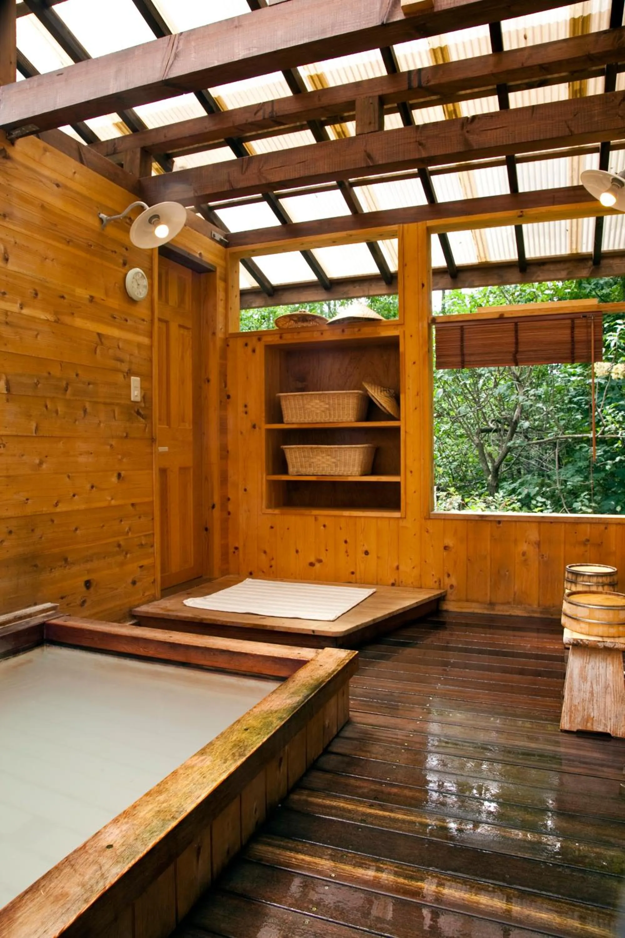 Hot Spring Bath in Poetical