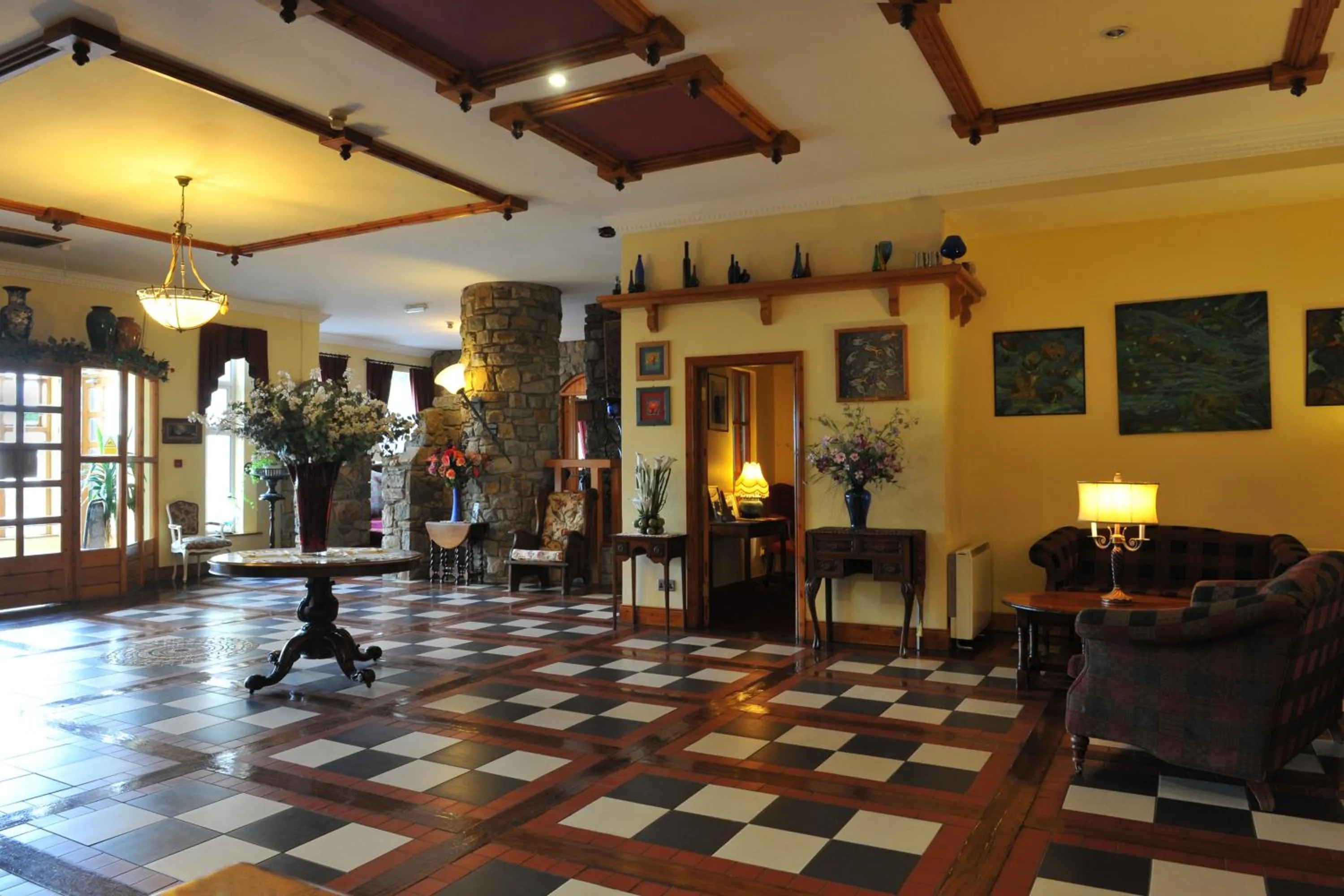 Lobby or reception in Fitzgeralds Hotel