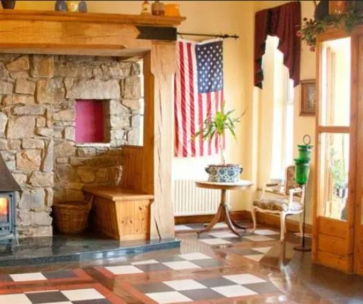 Seating area in Fitzgeralds Hotel