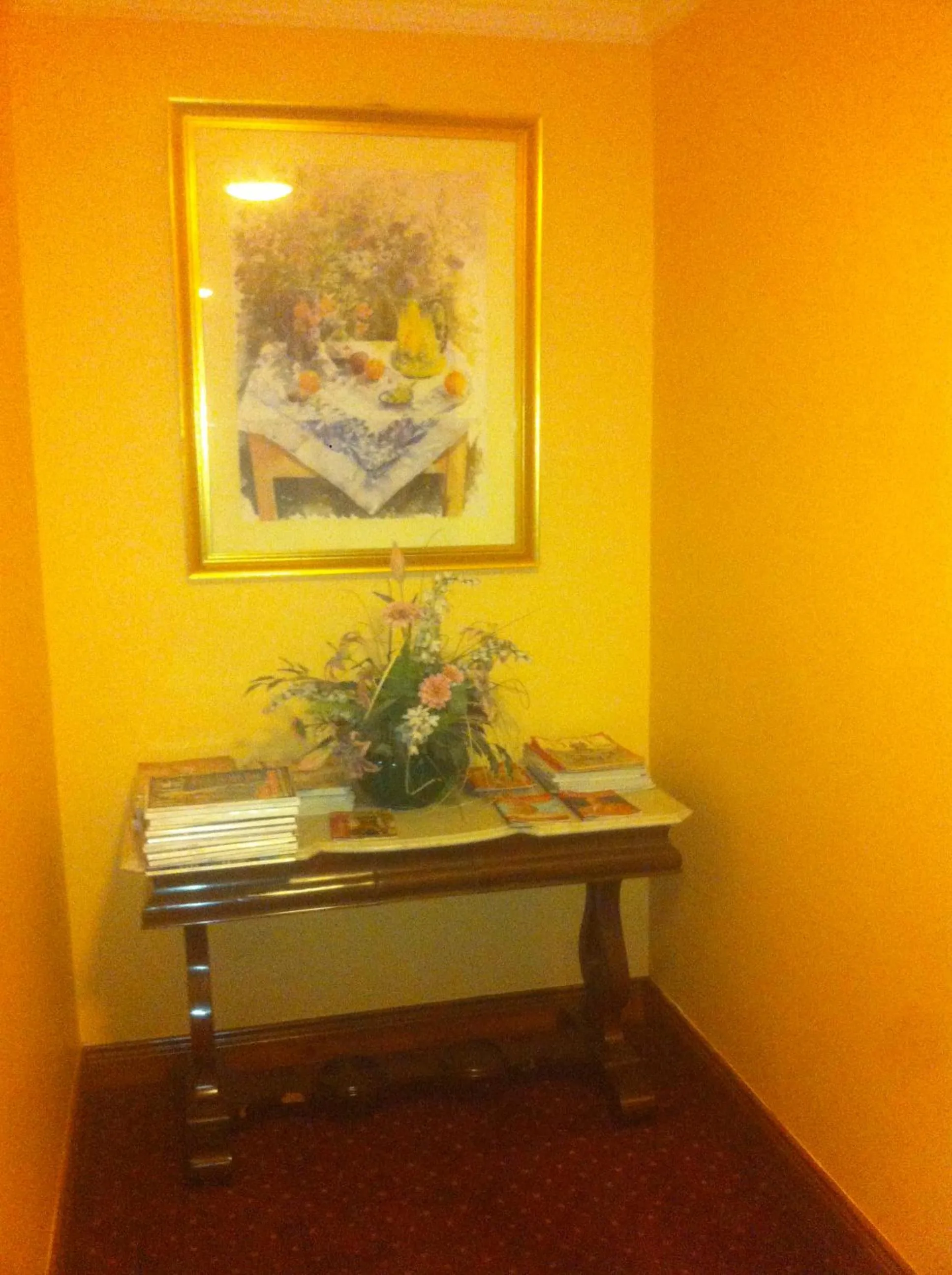 Decorative detail in Fitzgeralds Hotel