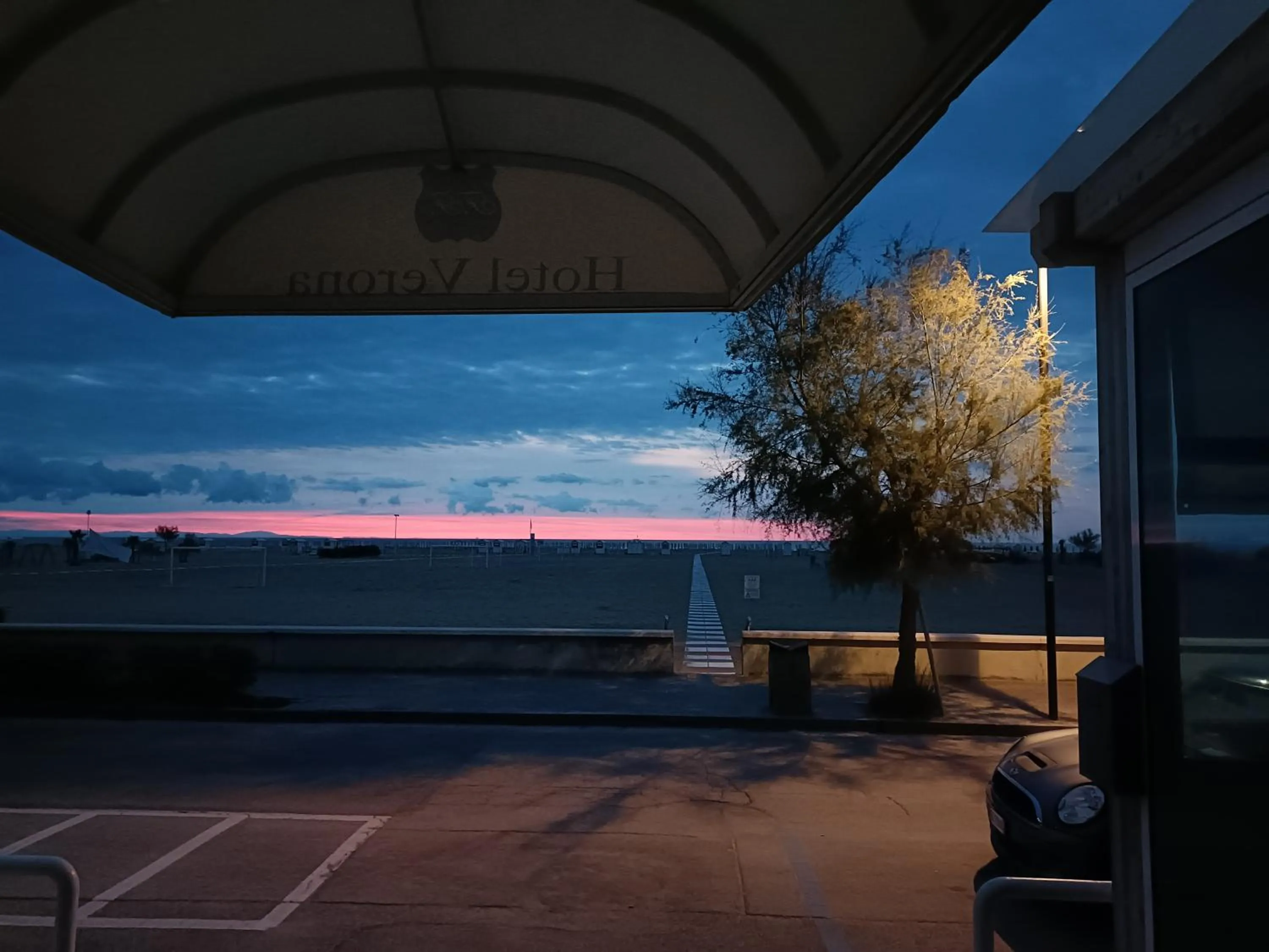Balcony/Terrace in Hotel Verona