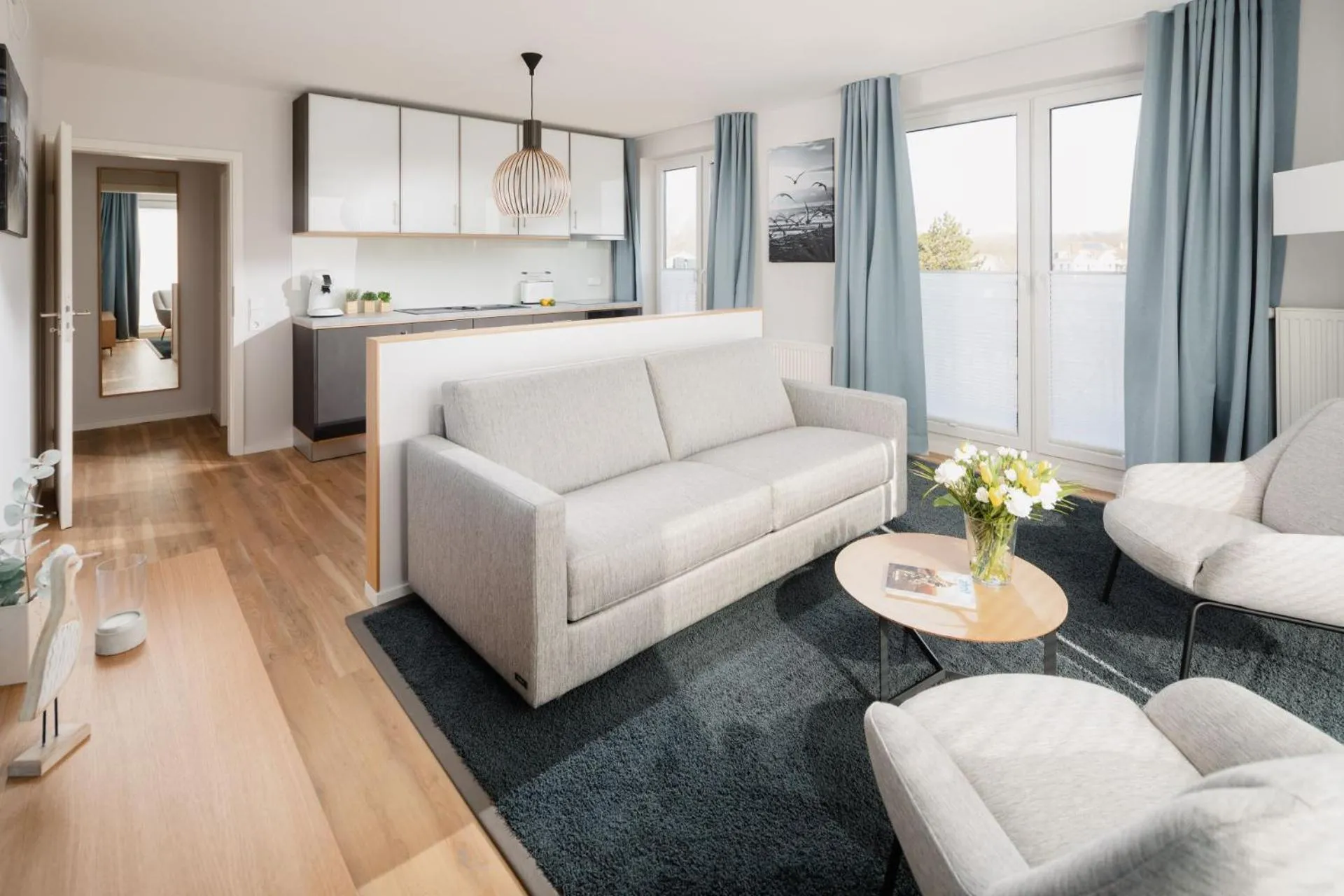 Living room in Apartmenthaus B3