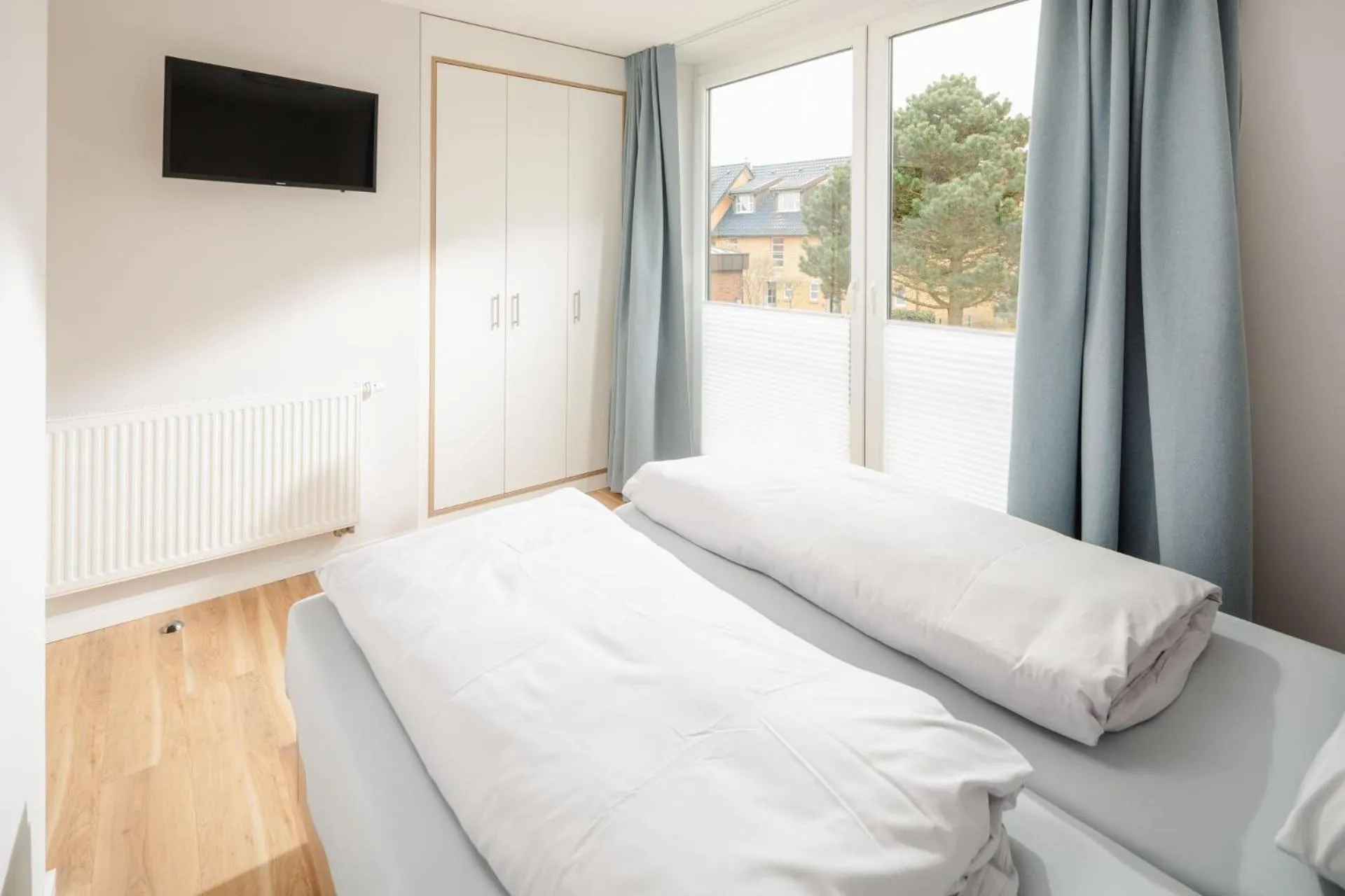 Bedroom, Bed in Apartmenthaus B3