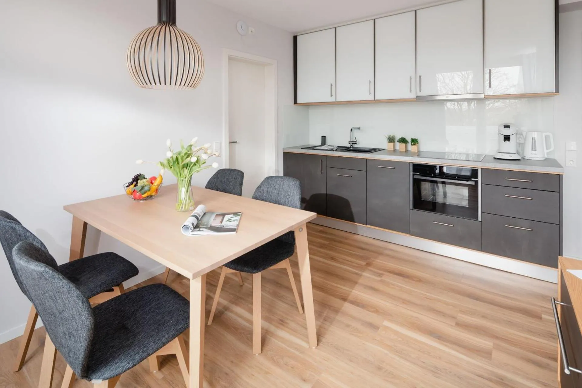 Kitchen or kitchenette in Apartmenthaus B3