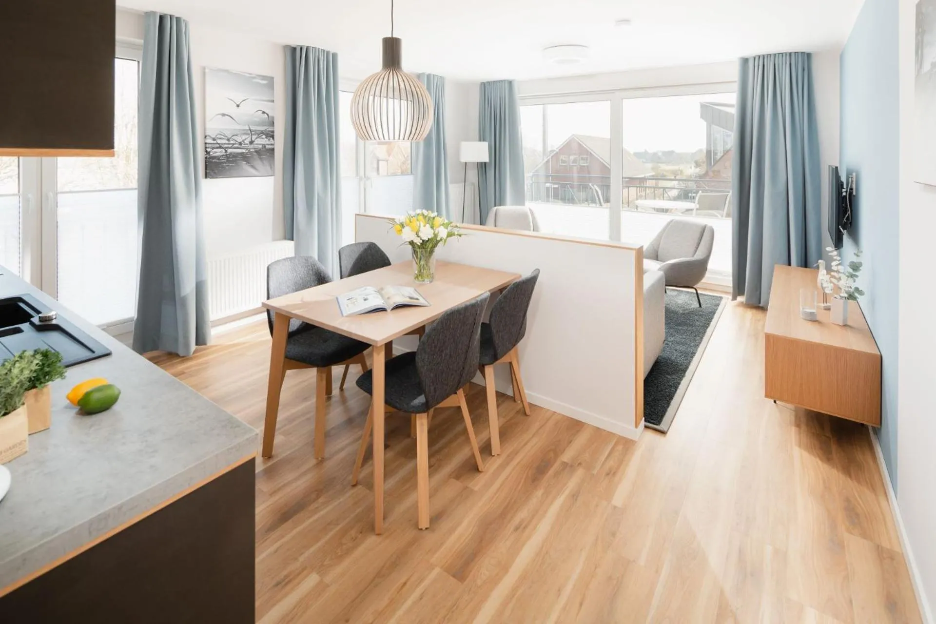 Dining area in Apartmenthaus B3