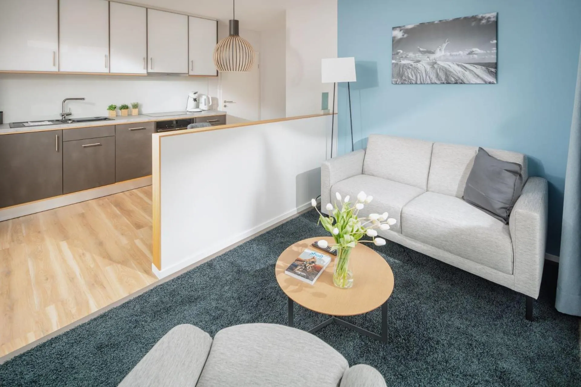 Kitchen or kitchenette in Apartmenthaus B3