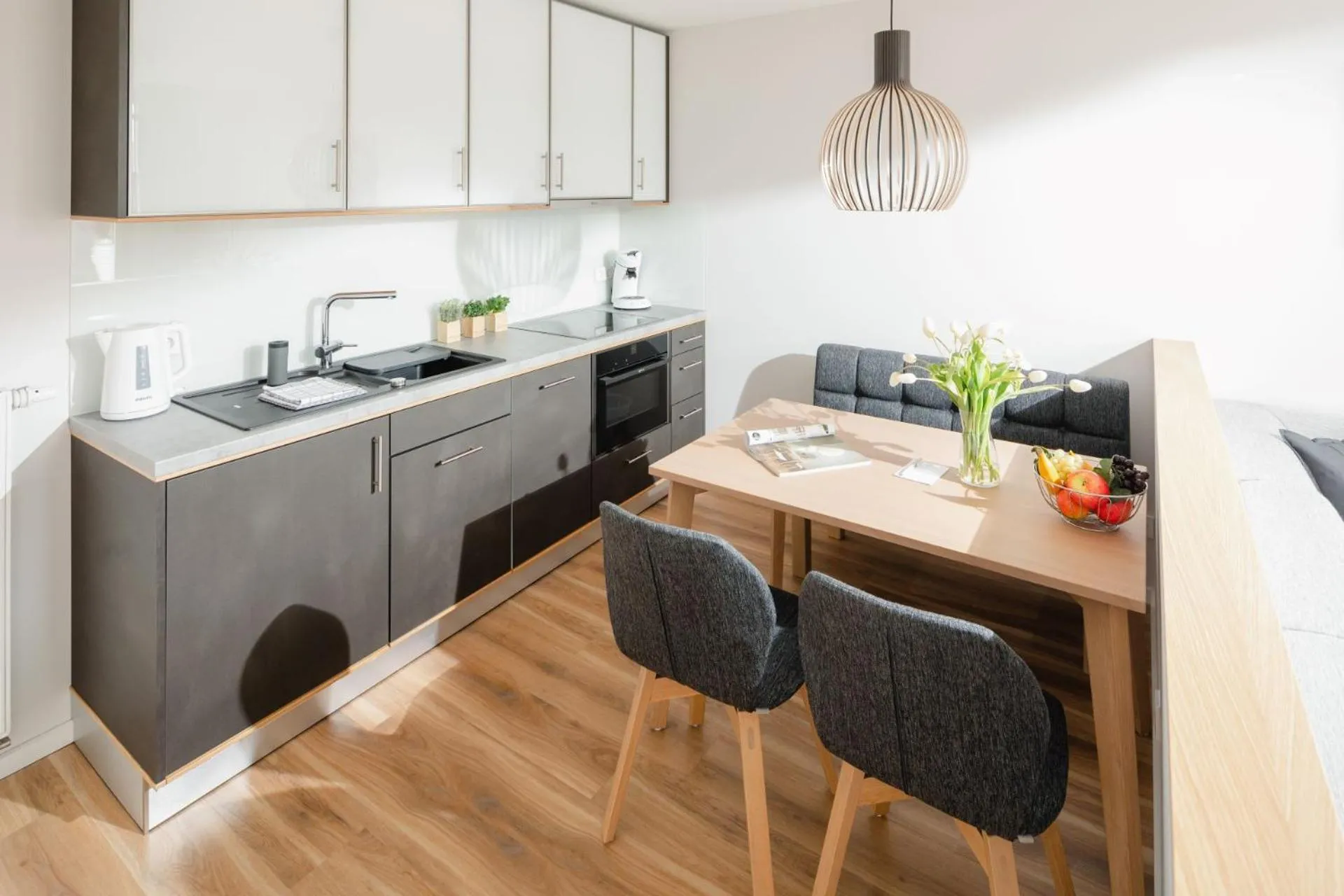 Kitchen or kitchenette in Apartmenthaus B3