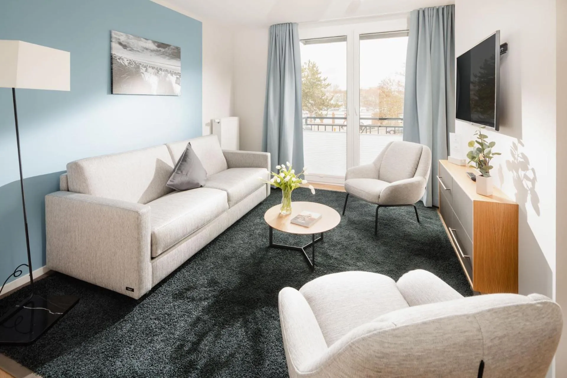 Living room in Apartmenthaus B3