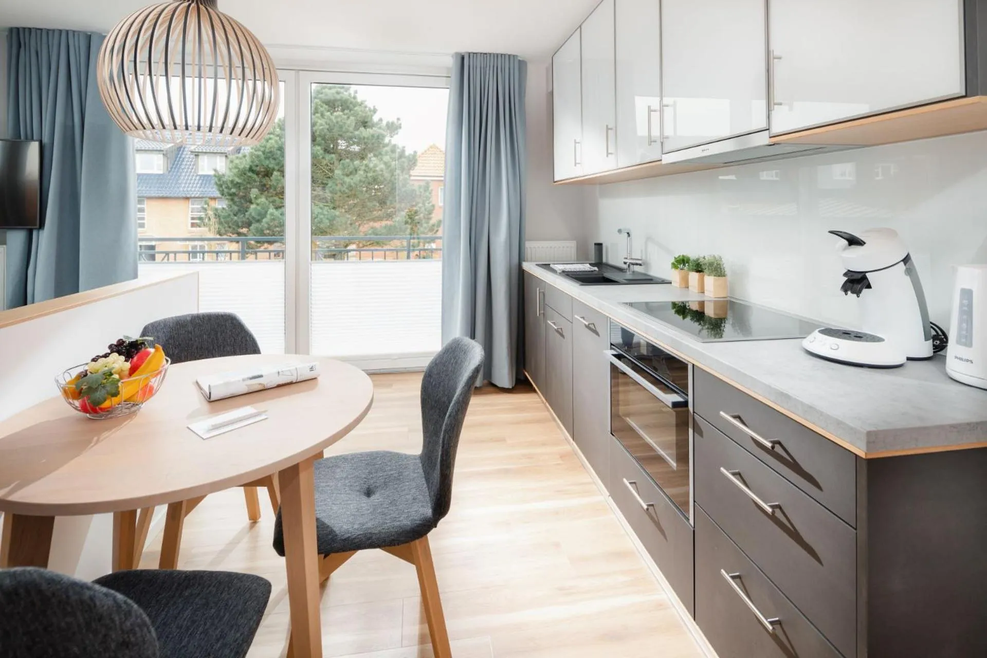 Kitchen or kitchenette in Apartmenthaus B3