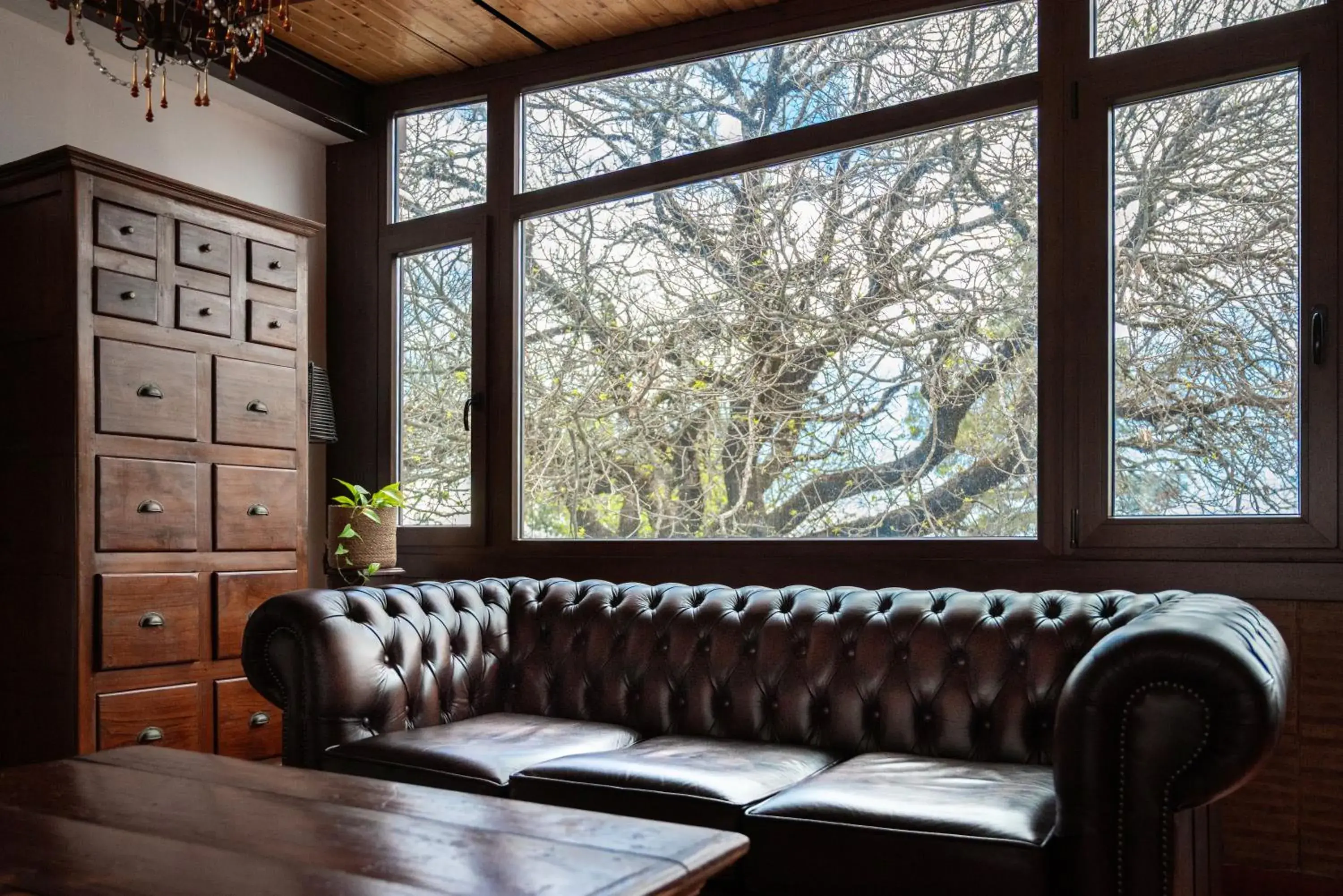 Living room in Hotel Rural El Refugio - Solo Adultos Living room in Hotel Rural El Refugio - Solo Adultos