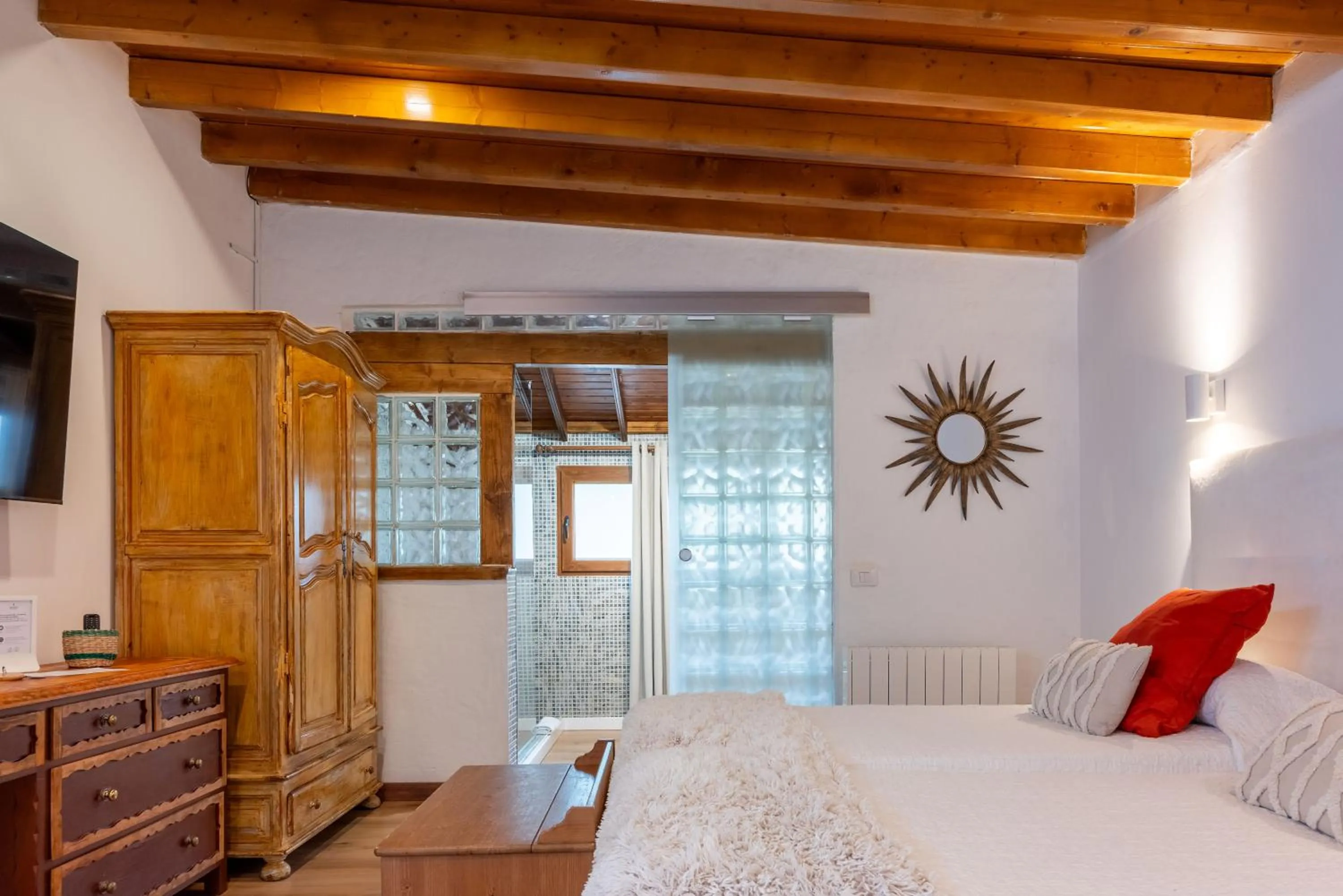 Bed in Hotel Rural El Refugio - Solo Adultos