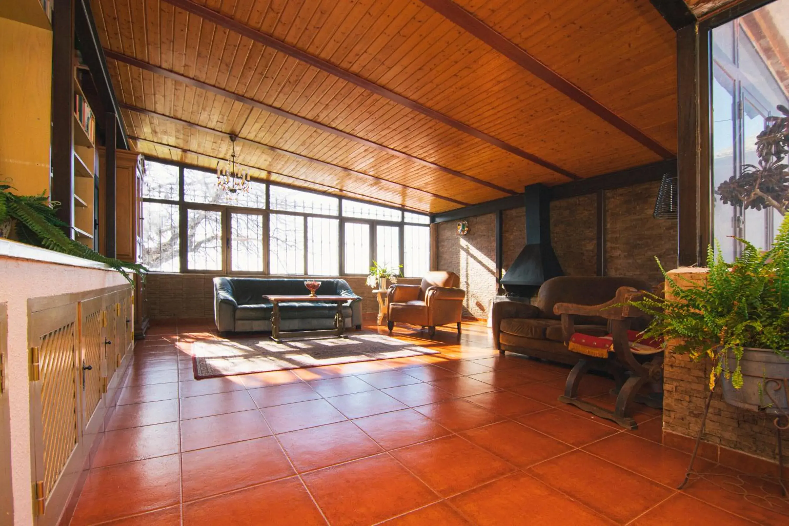 Living room in Hotel Rural El Refugio - Solo Adultos Living room in Hotel Rural El Refugio - Solo Adultos