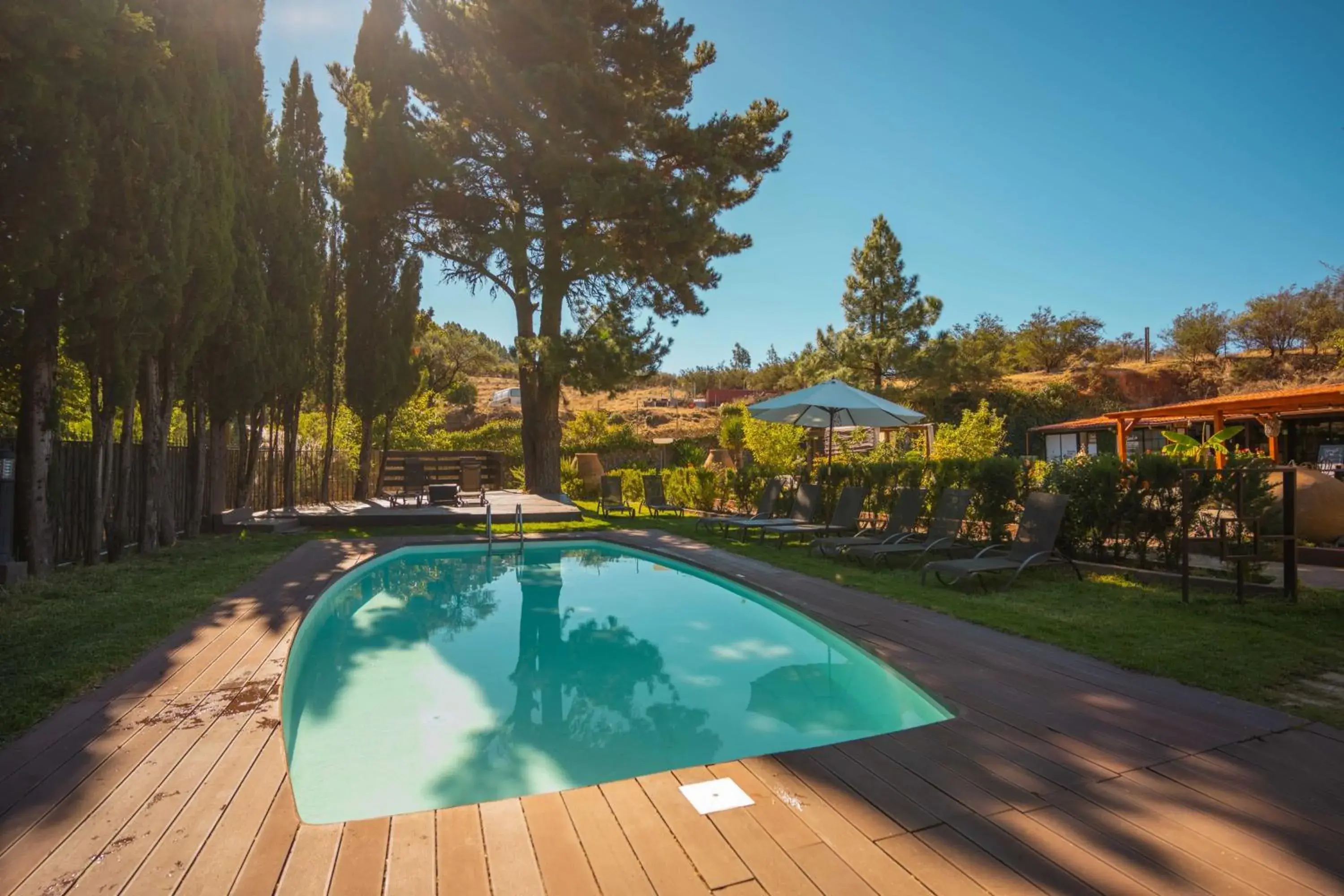 Swimming pool in Hotel Rural El Refugio - Solo Adultos Swimming pool in Hotel Rural El Refugio - Solo Adultos