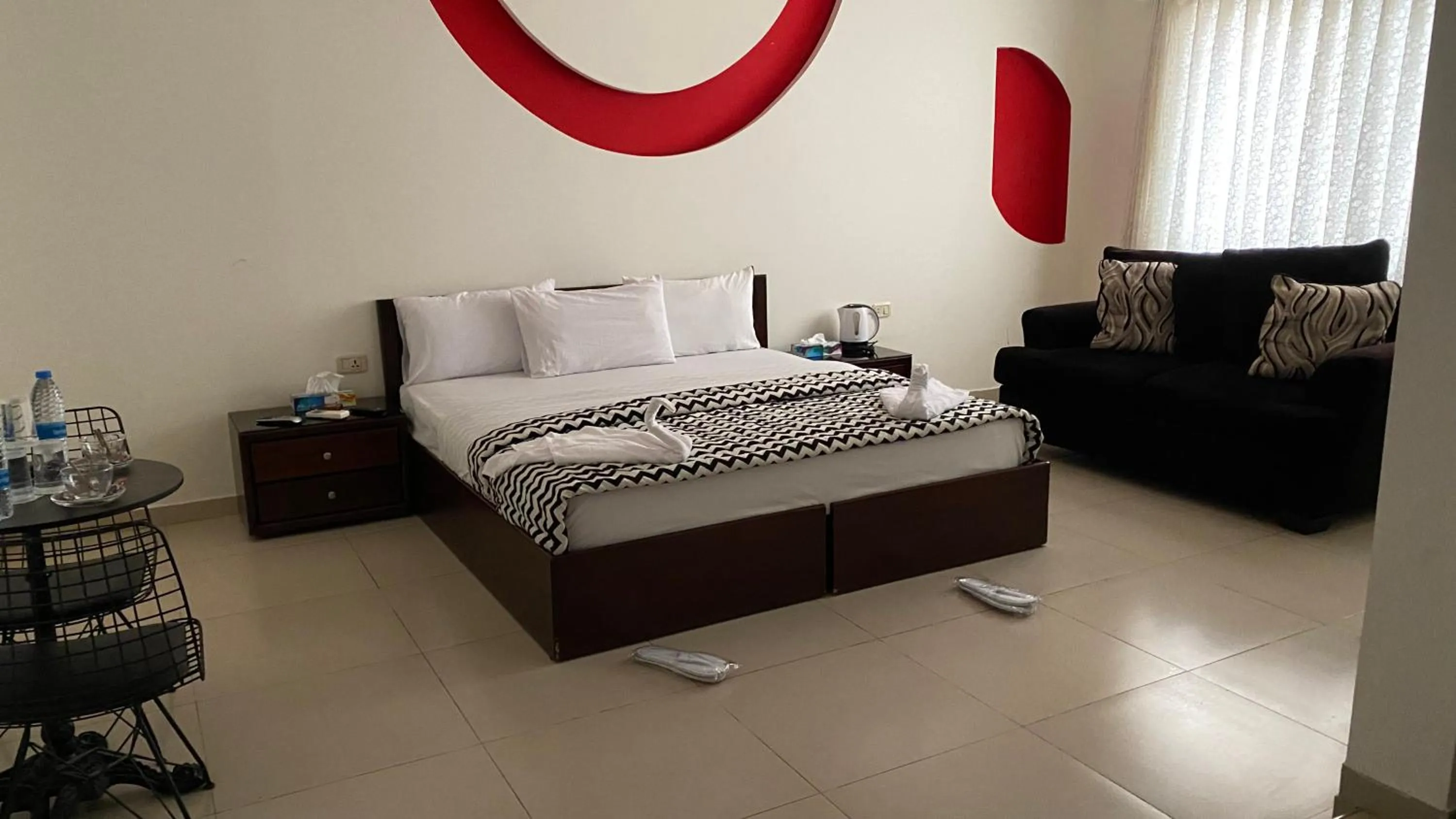 Bed in Ajnadeen Hotel