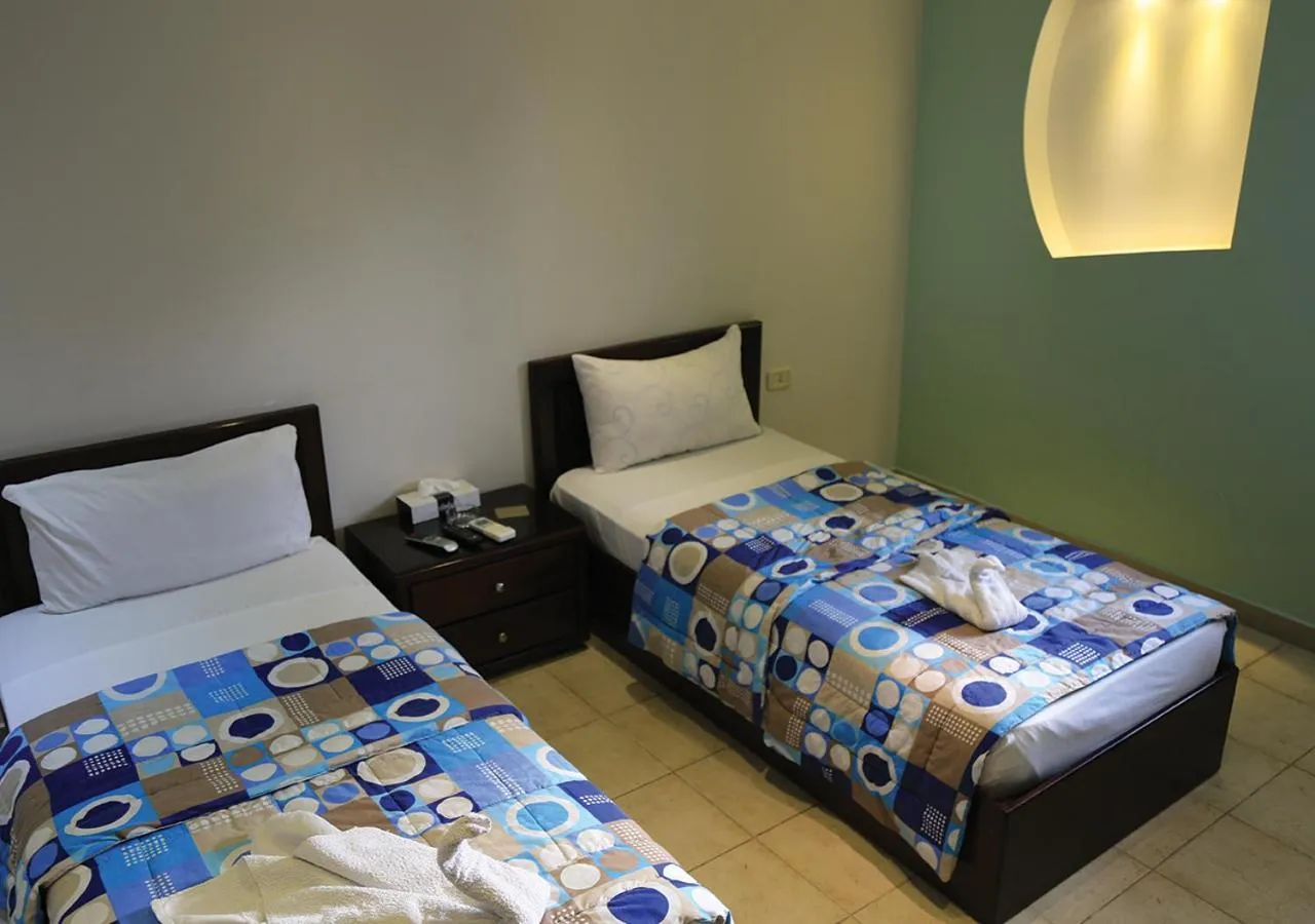 Bed in Ajnadeen Hotel