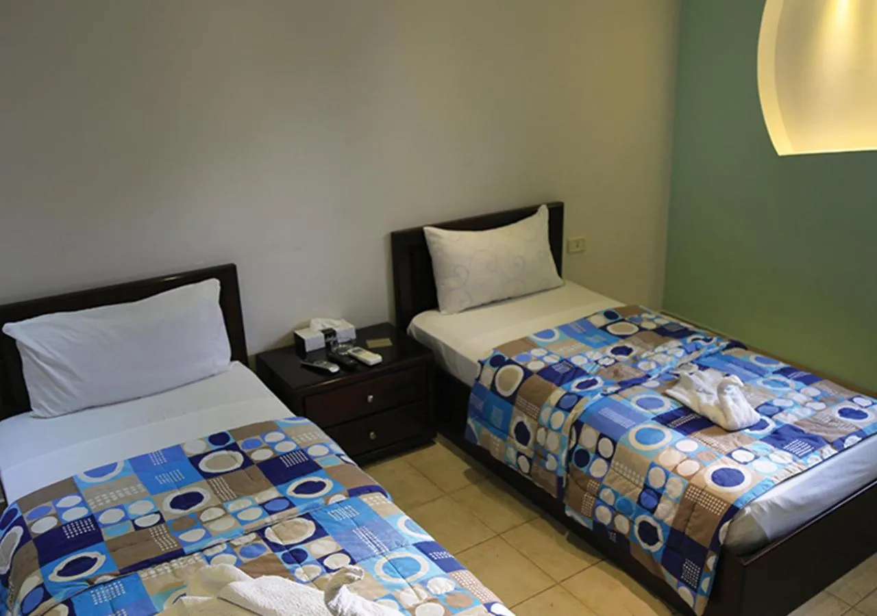 Bed in Ajnadeen Hotel