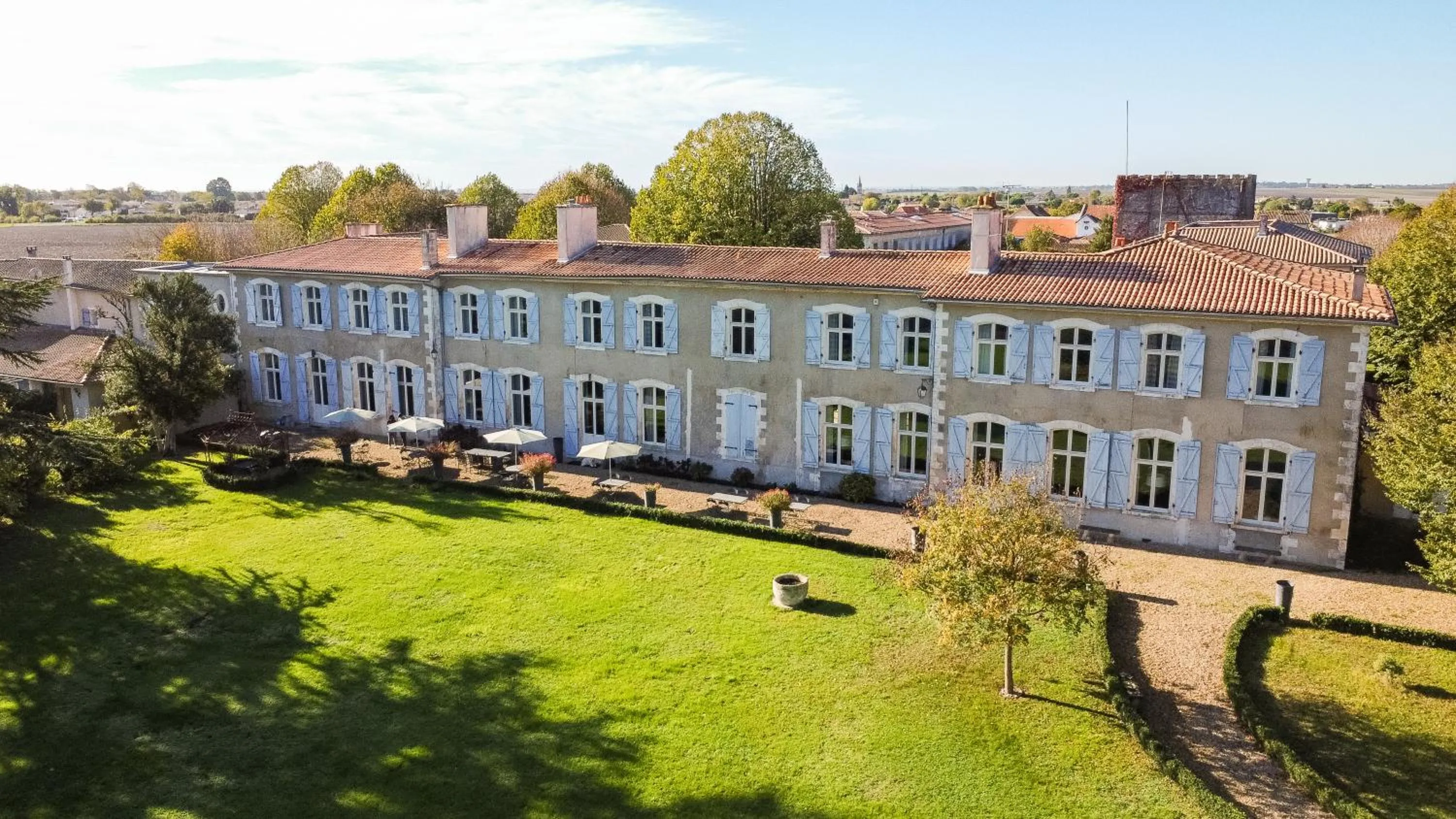 Bird's eye view in Hôtel Château de Didonne