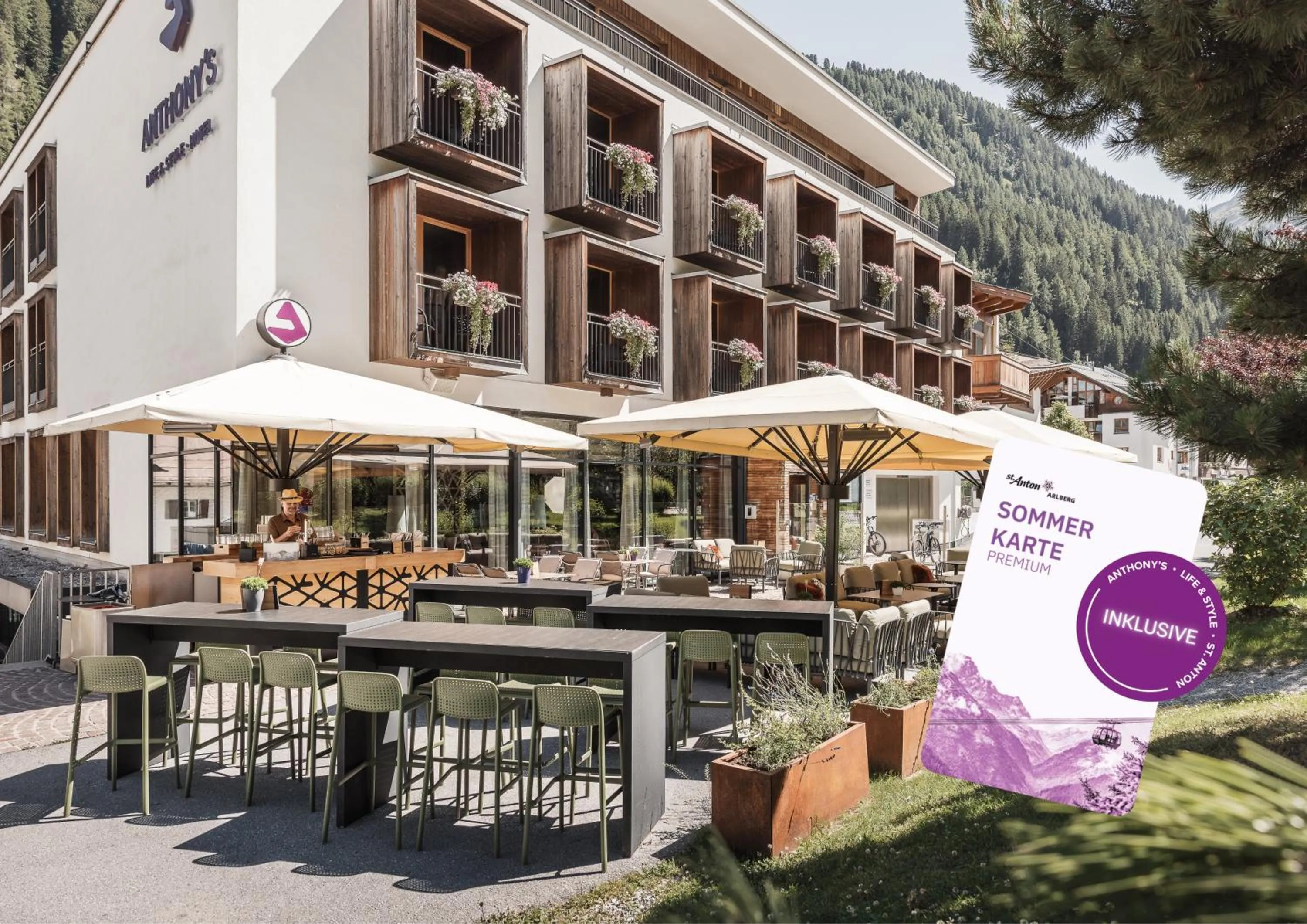 Property building in Anthony's Life&Style Hotel