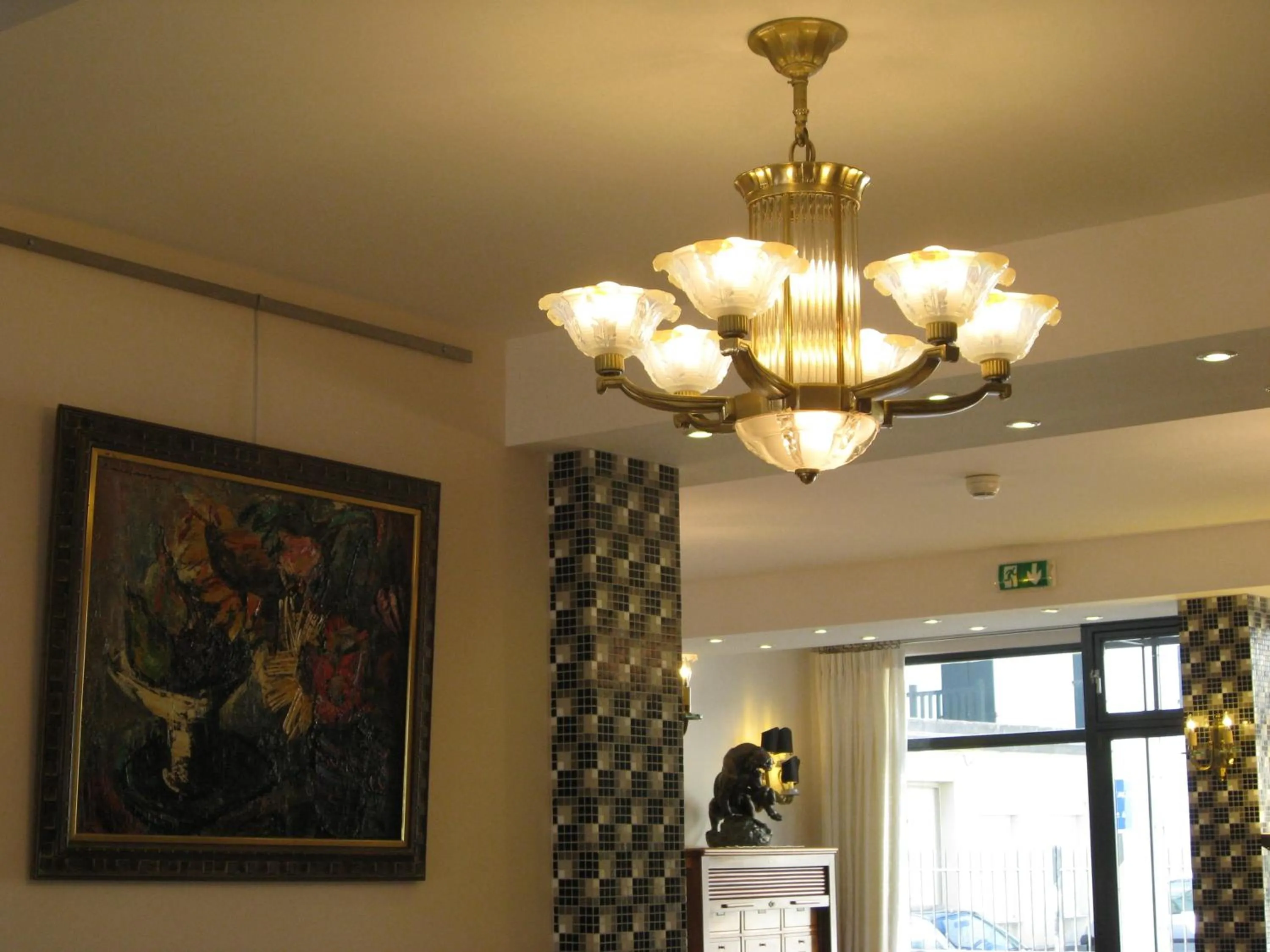Decorative detail in Hotel Barnetche