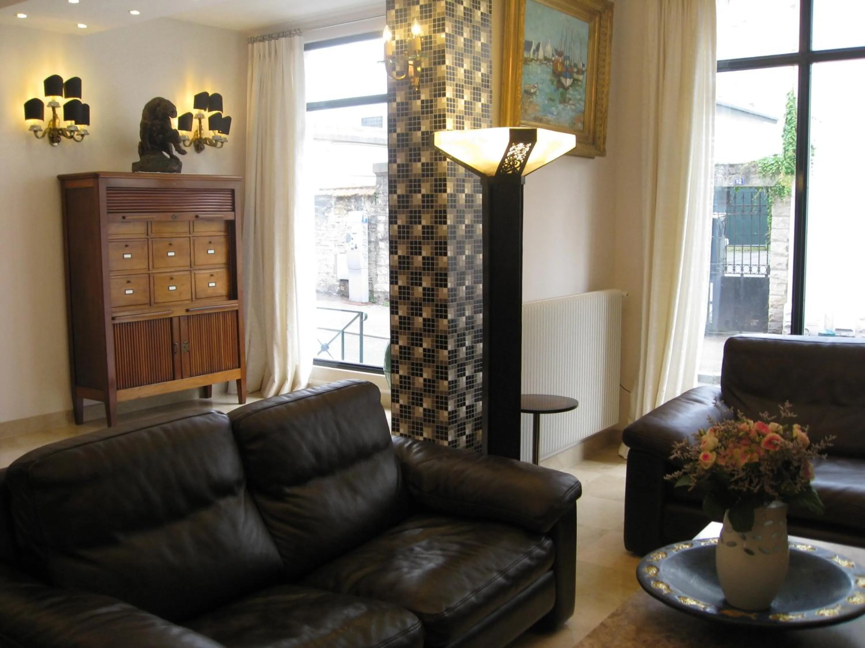 Lobby or reception in Hotel Barnetche