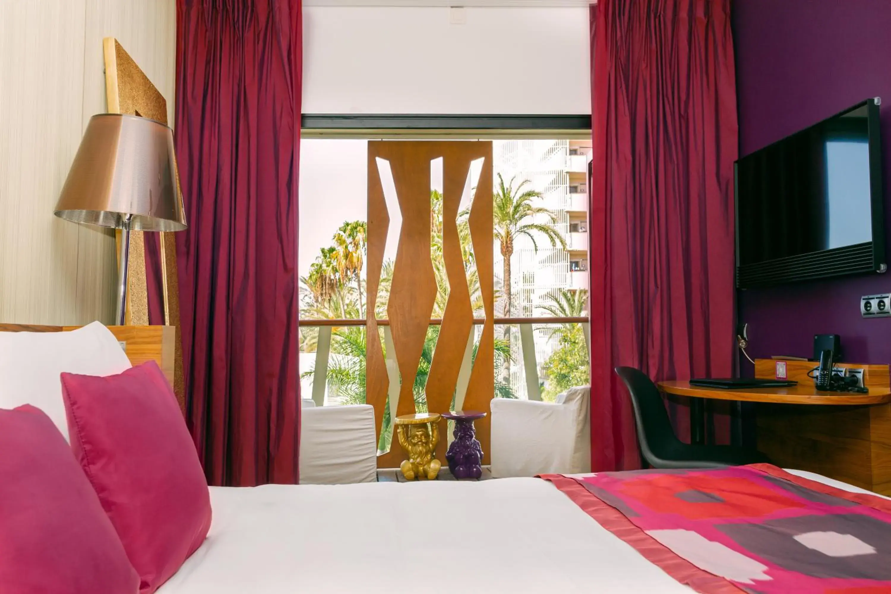 View (from property/room), Bed in Bohemia Suites & Spa - Adults Only View (from property/room), Bed in Bohemia Suites & Spa - Adults Only