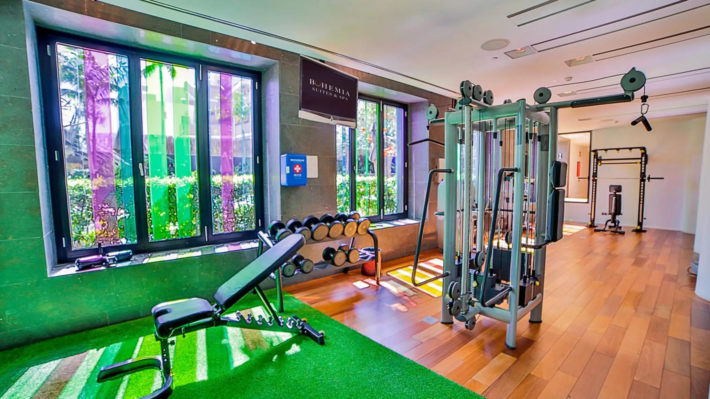 Fitness centre/facilities in Bohemia Suites & Spa - Adults Only Fitness centre/facilities in Bohemia Suites & Spa - Adults Only