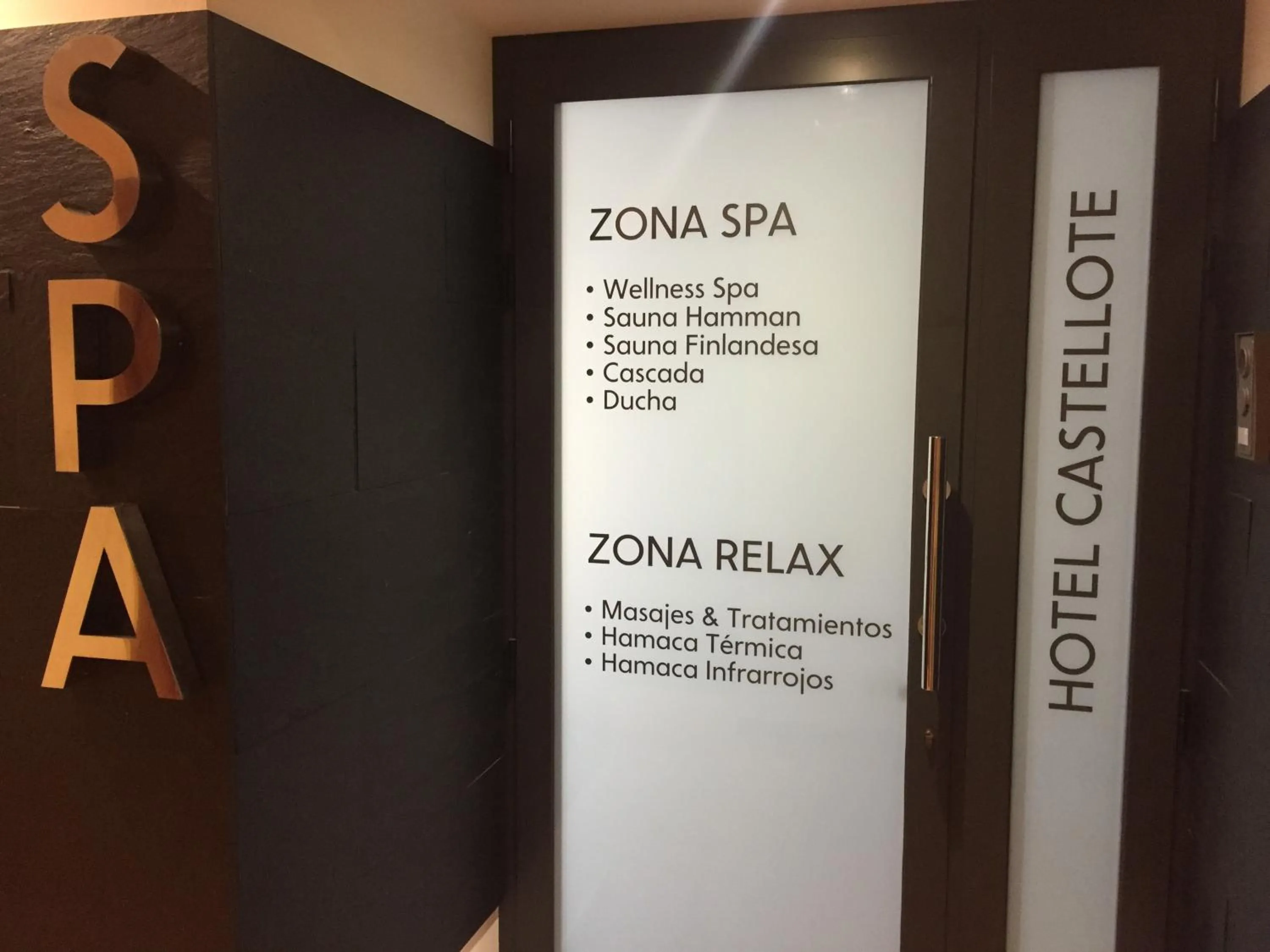 Spa and wellness centre/facilities in Hotel Castellote