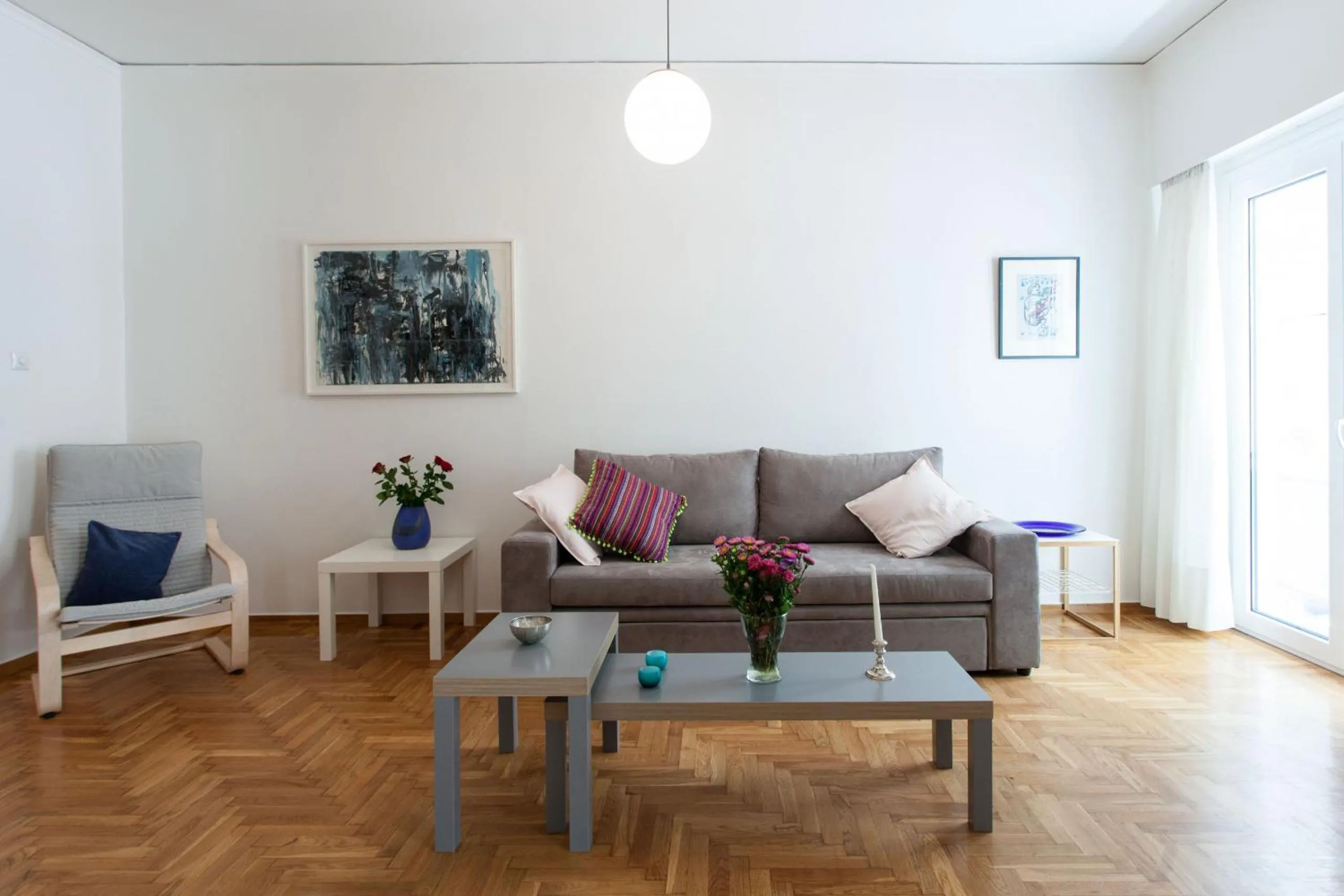 2 bdrm apt for up to 6 guests next to Acropolis museum