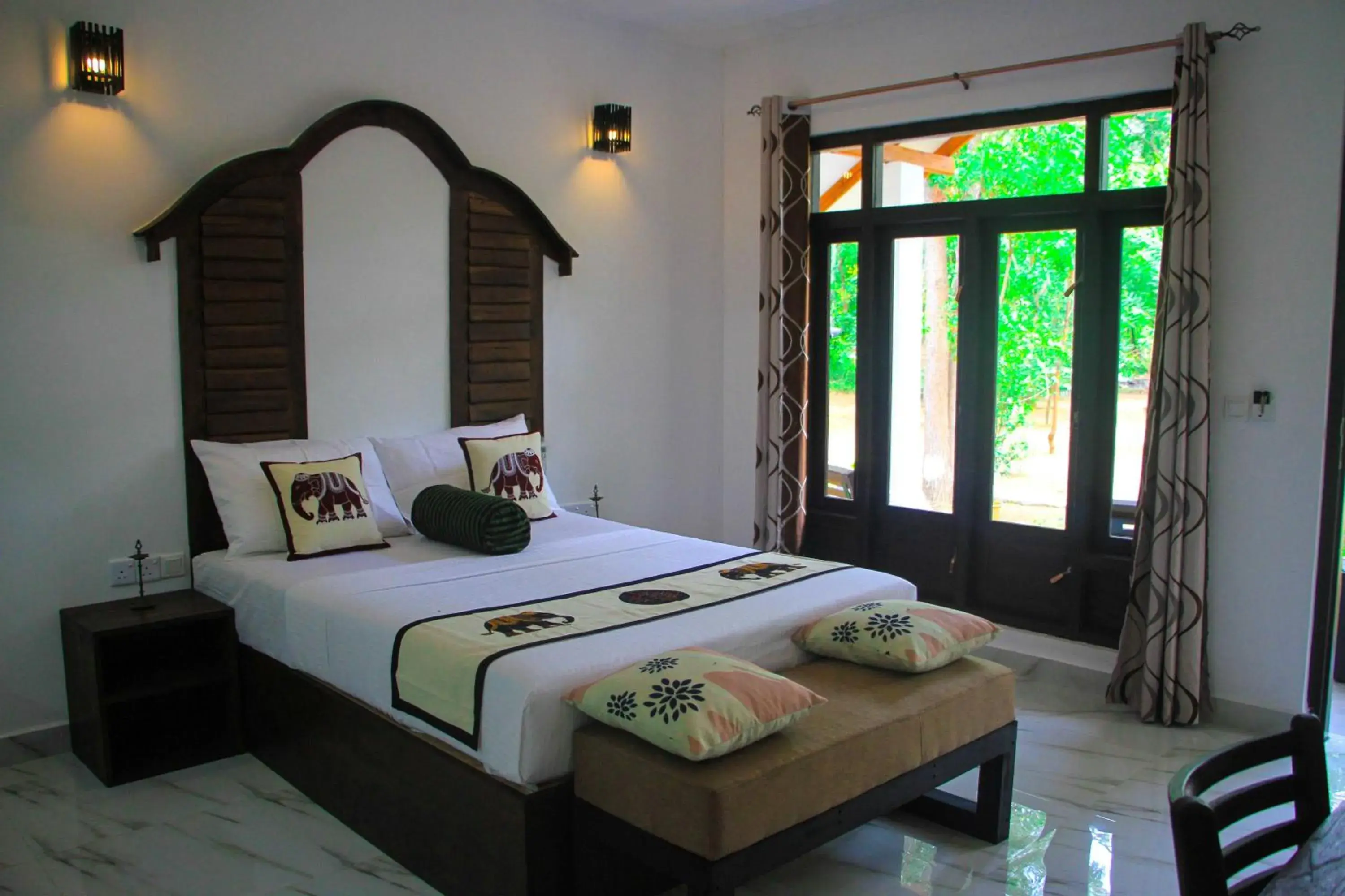 Deluxe Double Room with Nature View - single occupancy in Palmyra Nature Resort Sigiriya Deluxe Double Room with Nature View - single occupancy in Palmyra Nature Resort Sigiriya