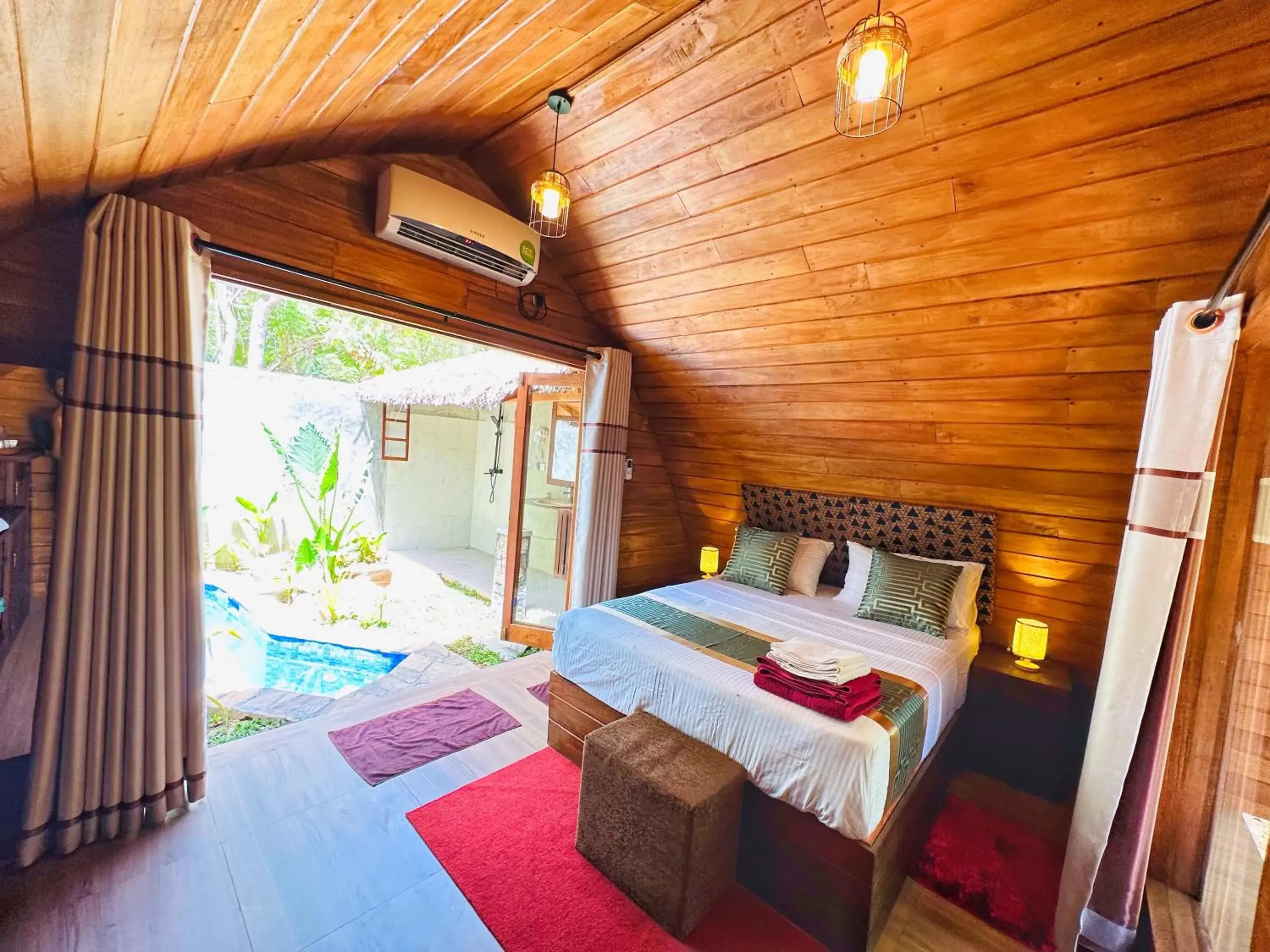 Chalet Suite with Private Pool in Palmyra Nature Resort Sigiriya Chalet Suite with Private Pool in Palmyra Nature Resort Sigiriya