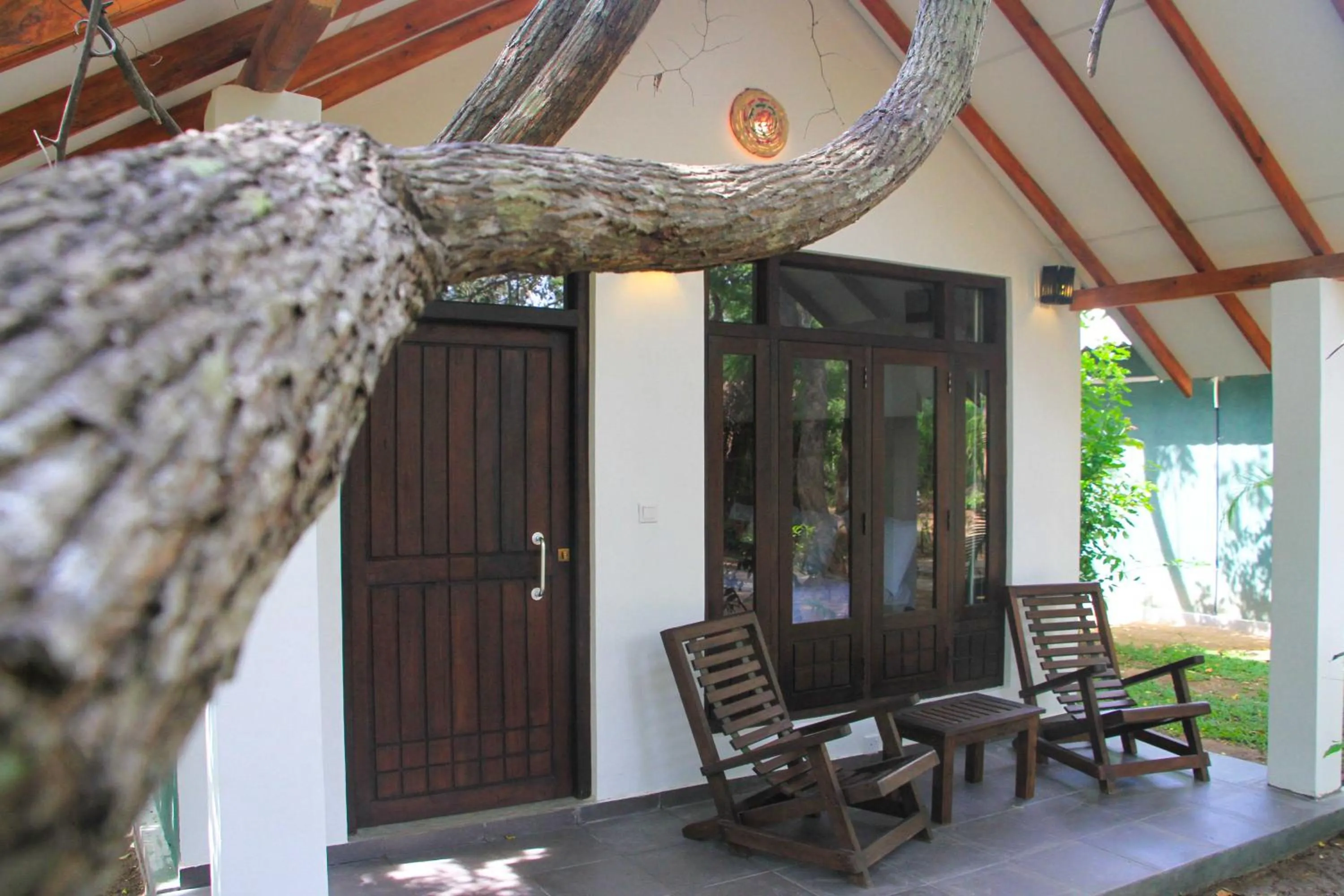 Patio in Palmyra Nature Resort Sigiriya