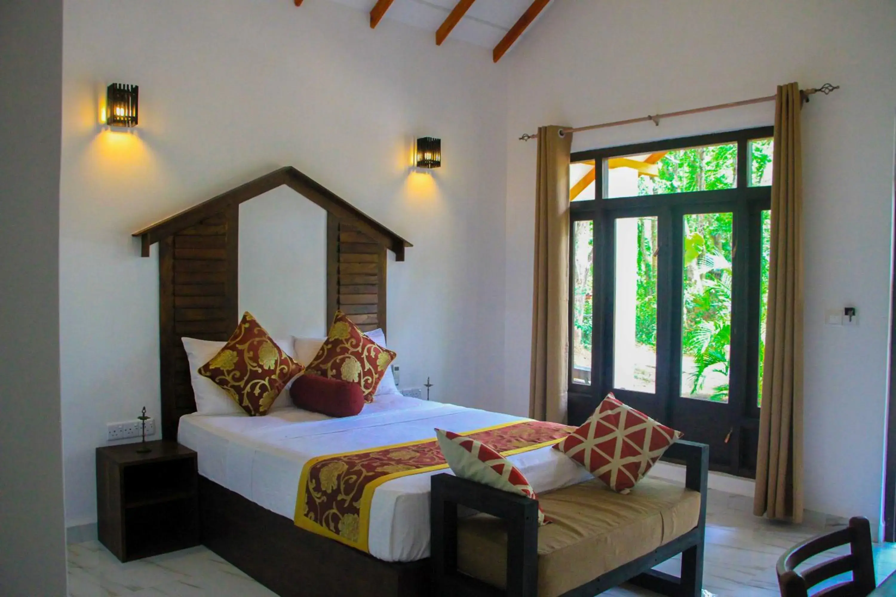Deluxe Couple Room with Nature View - single occupancy in Palmyra Nature Resort Sigiriya Deluxe Couple Room with Nature View - single occupancy in Palmyra Nature Resort Sigiriya