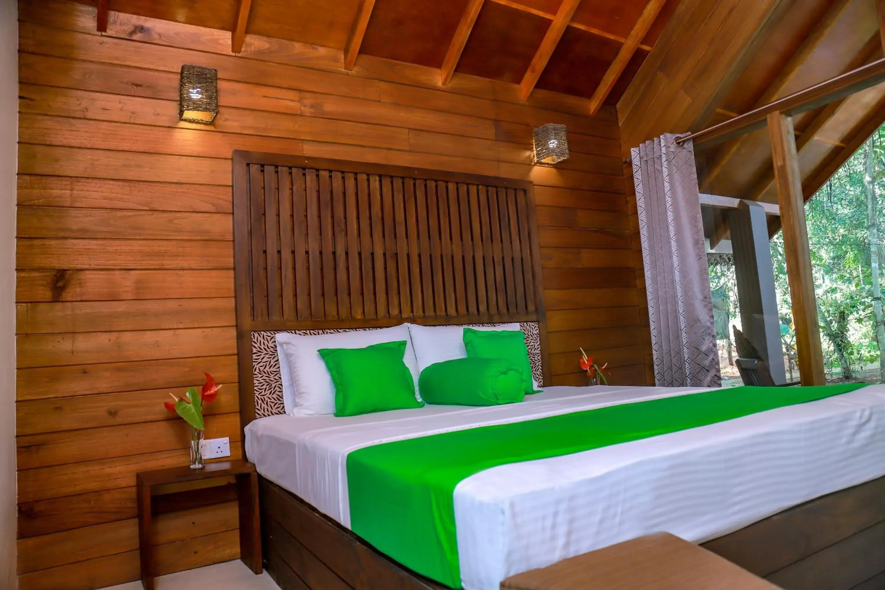 Deluxe Chalet Room with Nature View - single occupancy in Palmyra Nature Resort Sigiriya Deluxe Chalet Room with Nature View - single occupancy in Palmyra Nature Resort Sigiriya