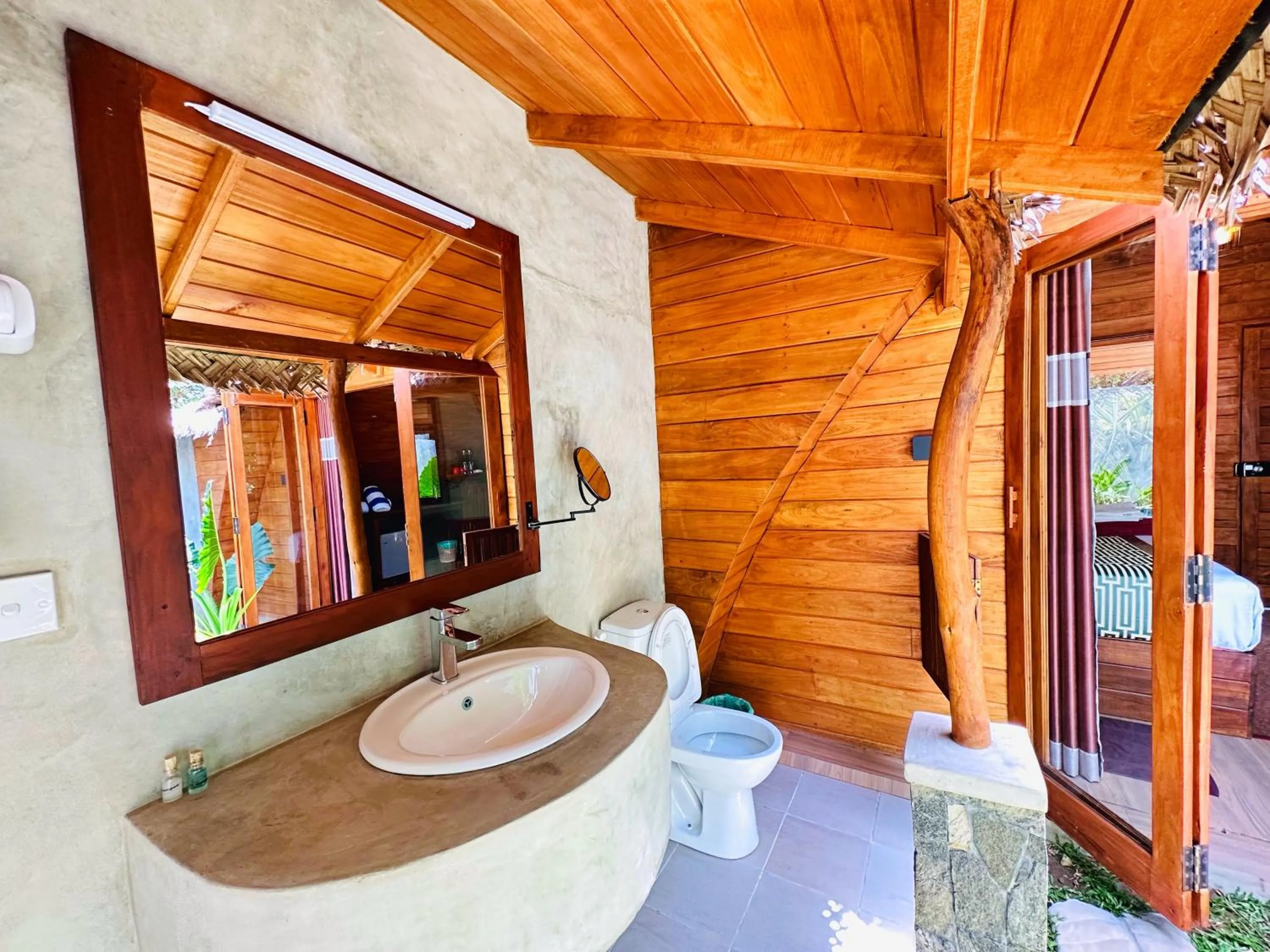 Bathroom in Palmyra Nature Resort Sigiriya
