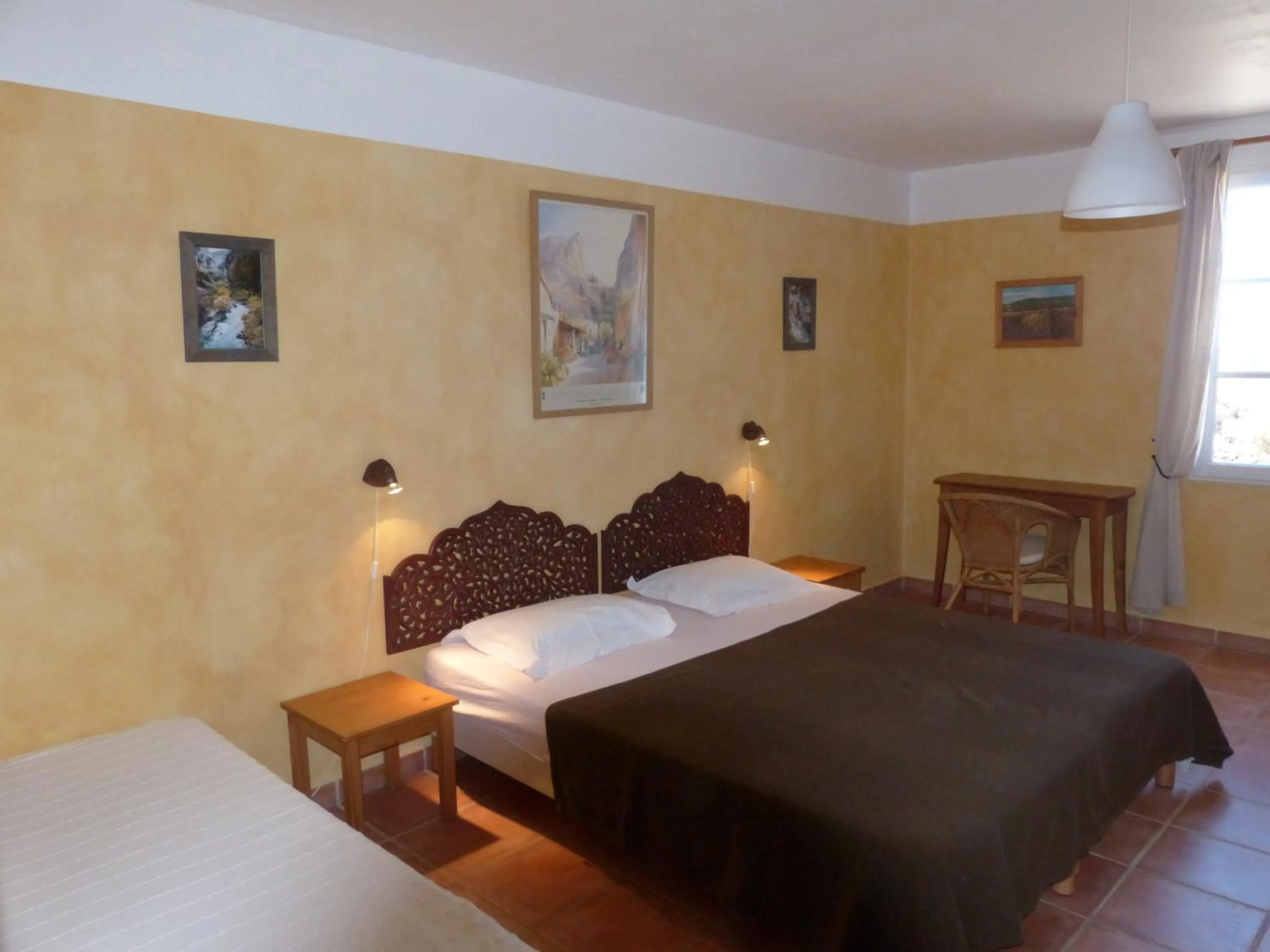 Bedroom, Bed in La Ferme du petit Ségriès Bed and Breakfast