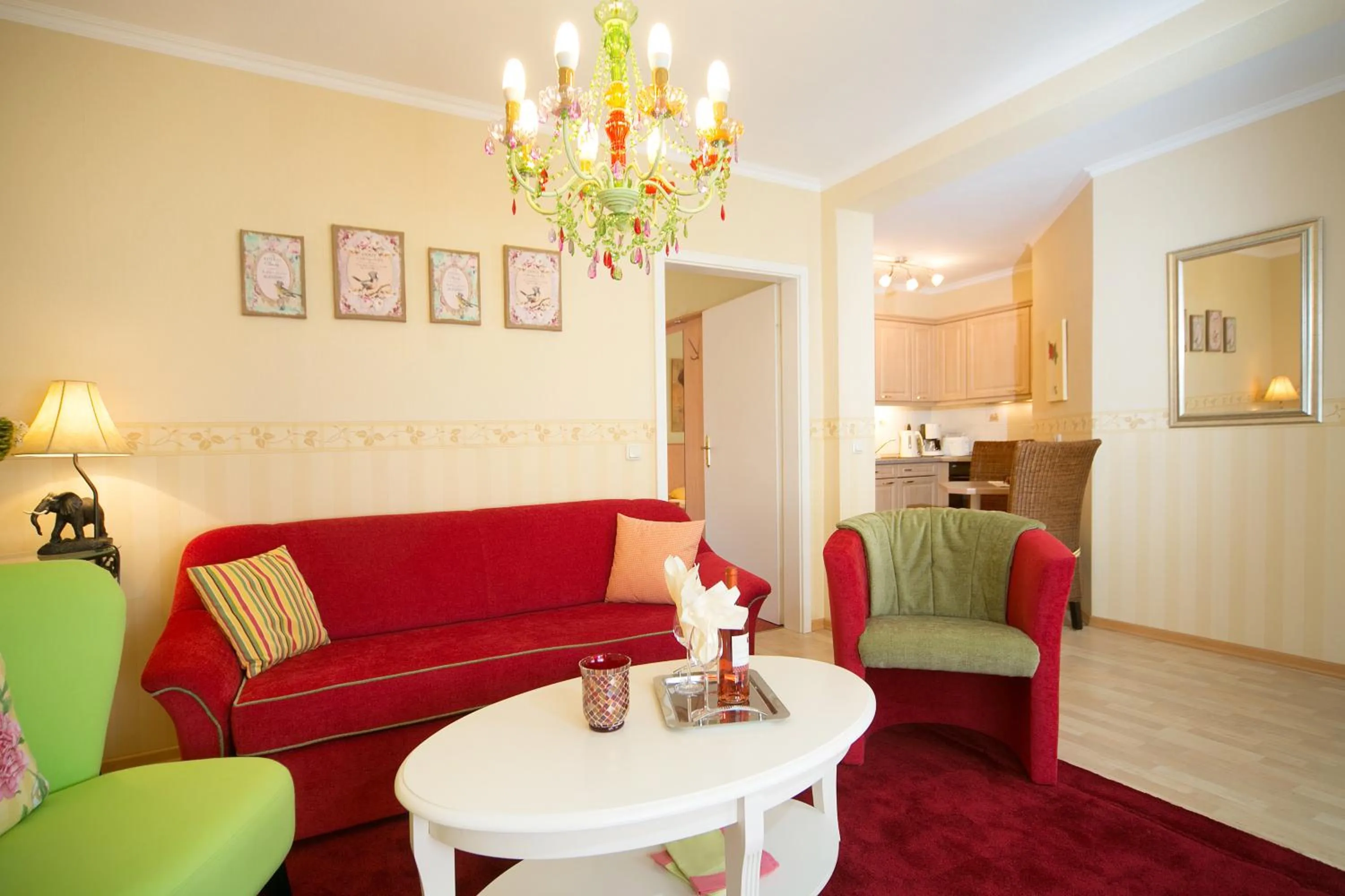 Living room in Appartement Am Park der Sinne & Am See