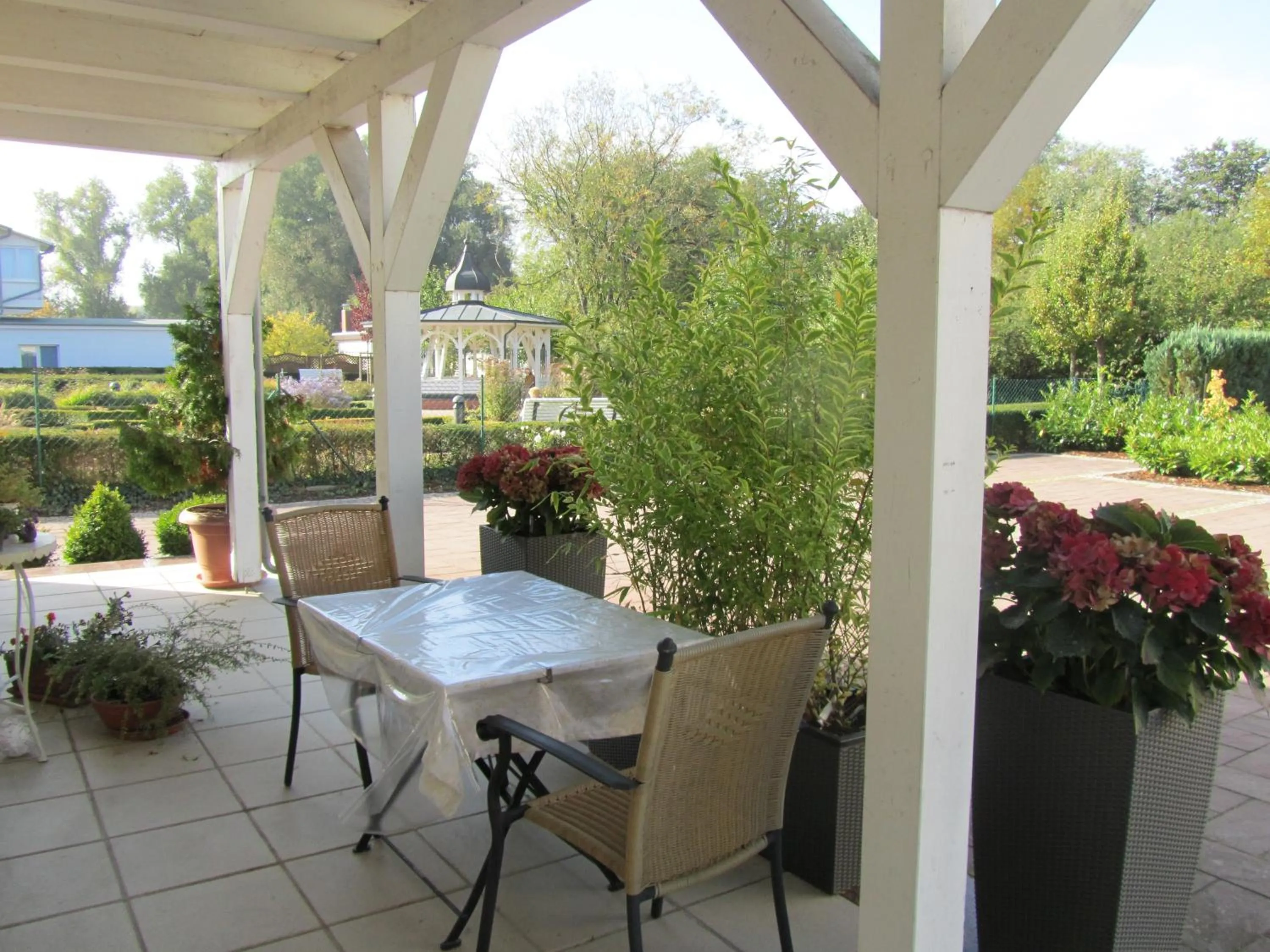 Balcony/Terrace in Appartement Am Park der Sinne & Am See