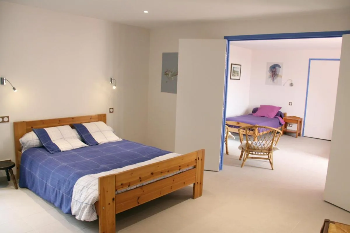 Bed in Chambres d'hôtes de la Fontaine