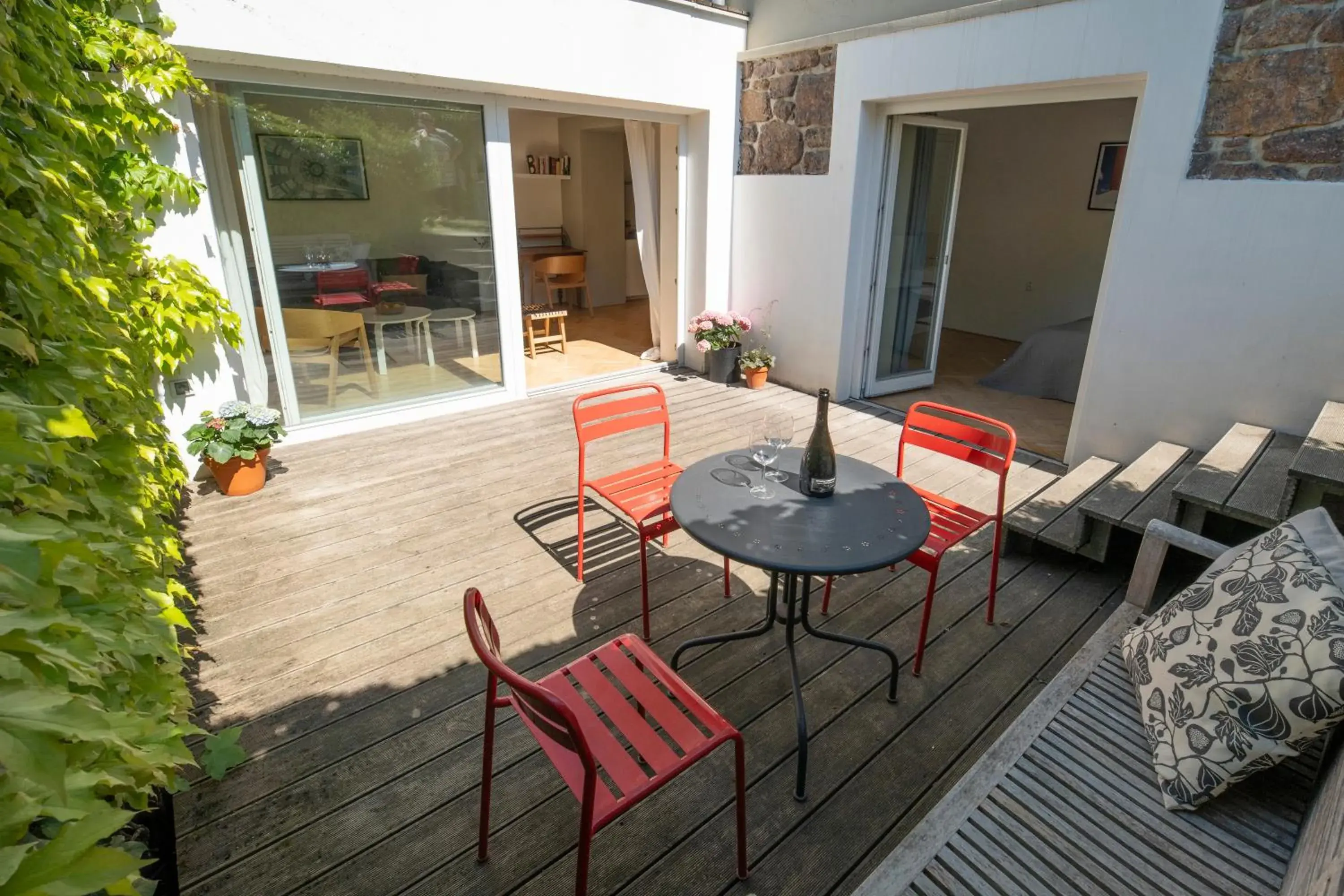 Two-Bedroom Apartment with Terrace in Bed&Breakfast & Apartment Klafé Two-Bedroom Apartment with Terrace in Bed&Breakfast & Apartment Klafé