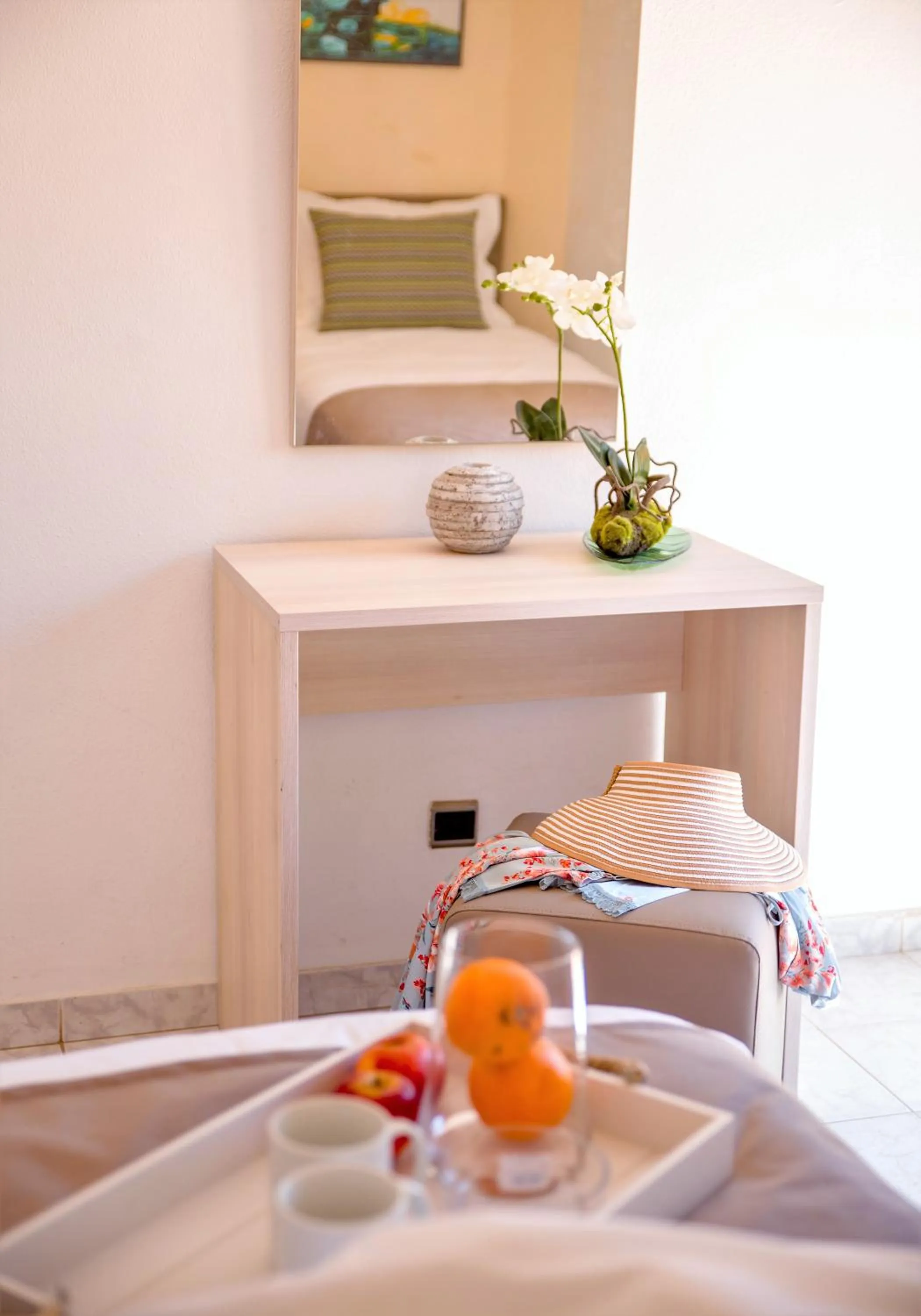 Bed in Turial Old Town Ocean View