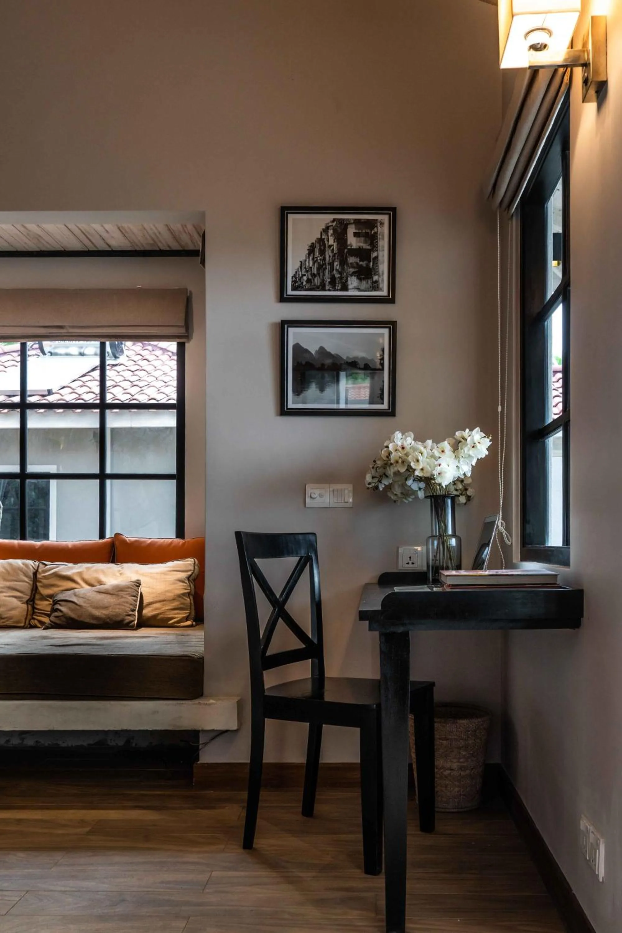 Living room, Bed in Tabula Rasa Resort & Spa